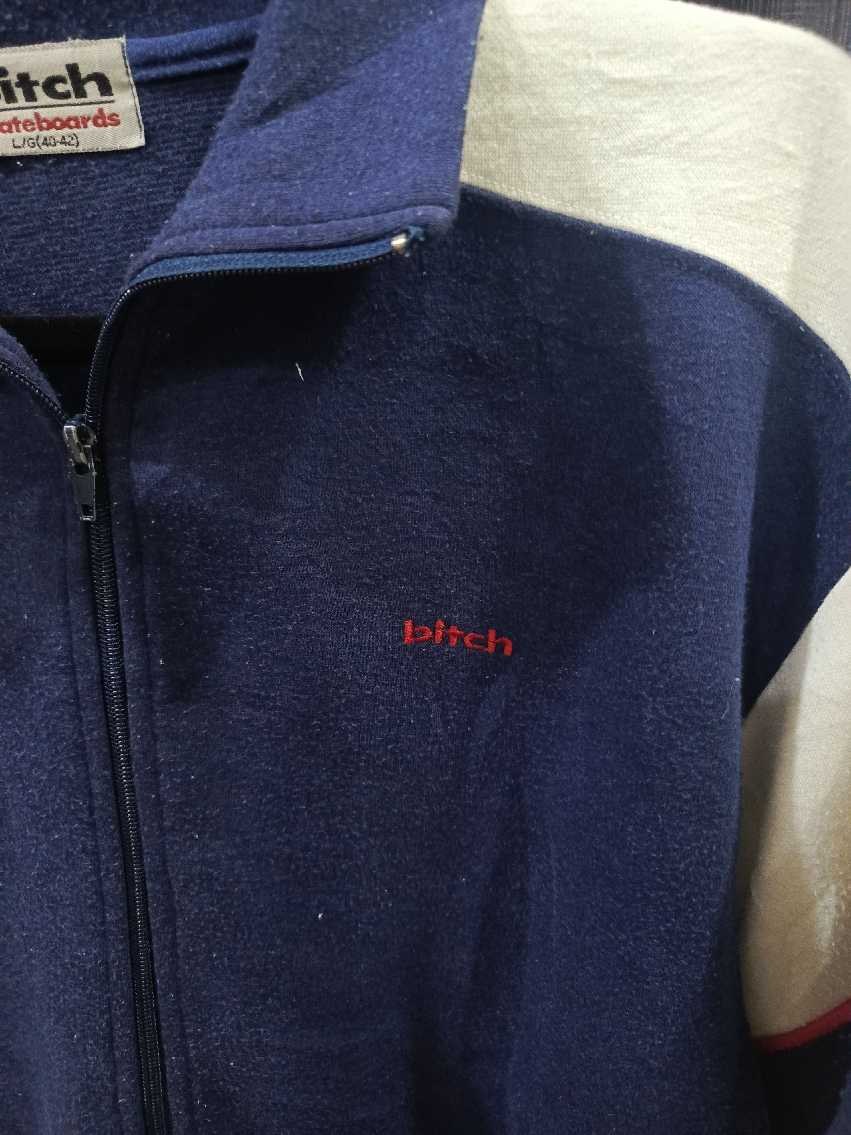 Vintage Bitch Skateboards full-zip track jacket Size US M / EU 48-50 / 2 - 7 Thumbnail