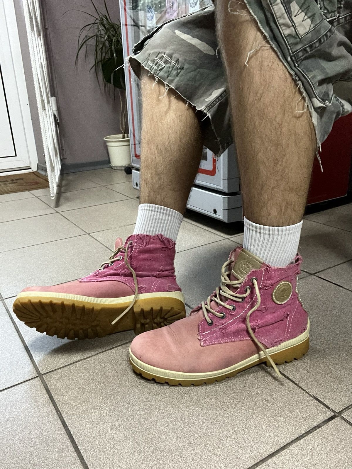 Hysteric Glamour Vintage Leather Pink Hysteric Glamour Style Boots Size US 8.5 / EU 41-42 - 1 Thumbnail