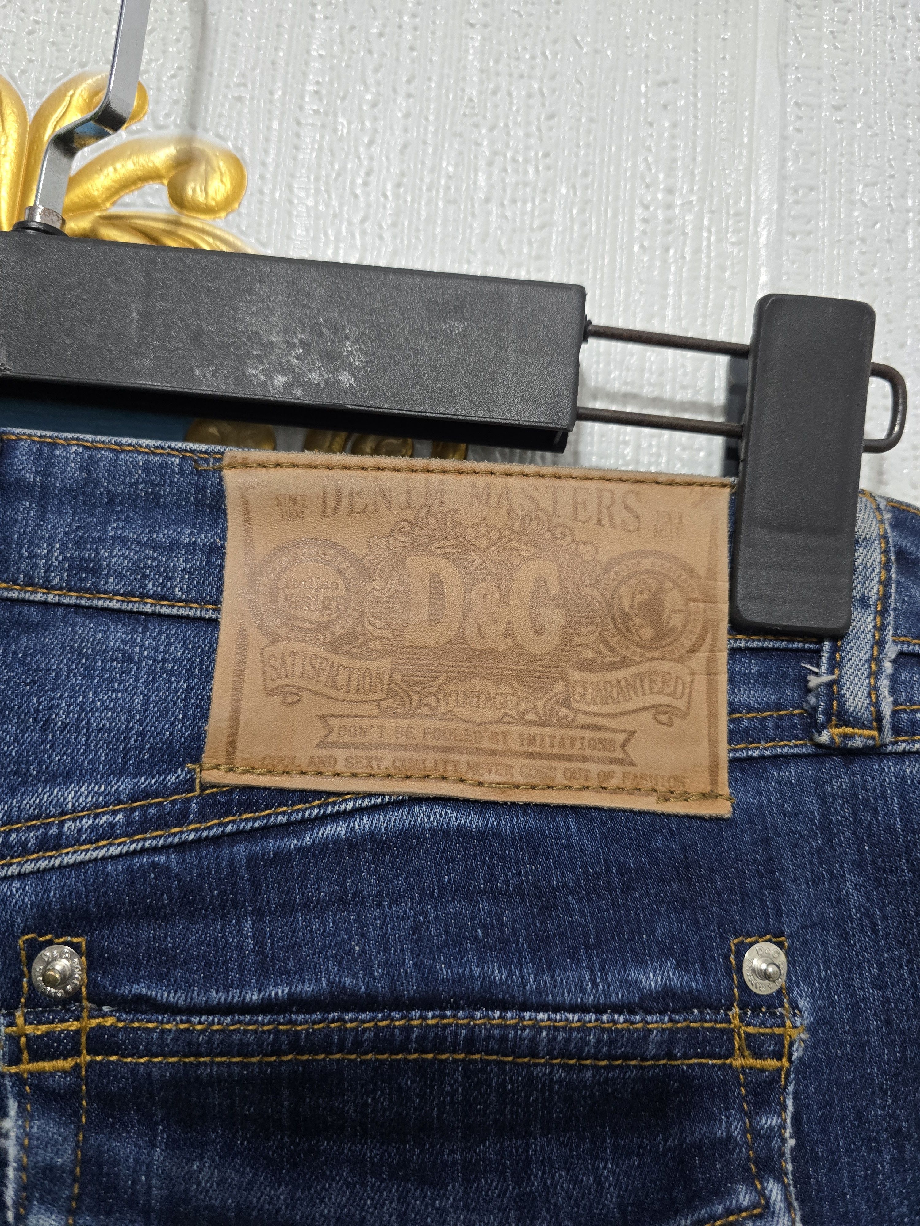 Dolce & Gabbana × Vintage DOLCE & GABBANA jeans women VINTAGE Size 26" / US 2 / IT 38 - 2 Thumbnail