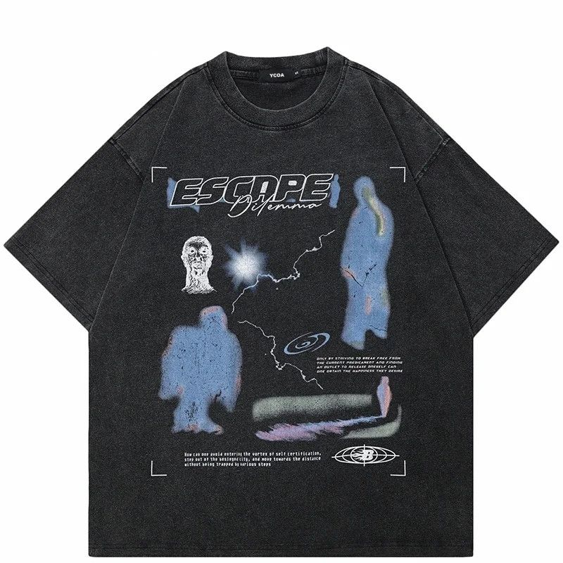 Japanese Brand Vintage Streetwear Print Korea Graphic Size US XXL / EU 58 / 5 - 2 Thumbnail