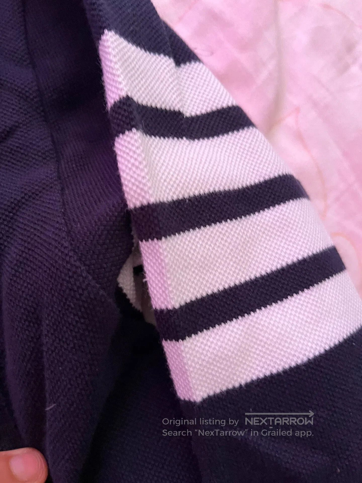 Thom Browne Thom Browne Knit Tee in Deep Blue. Size US M / EU 48-50 / 2 - 5 Thumbnail