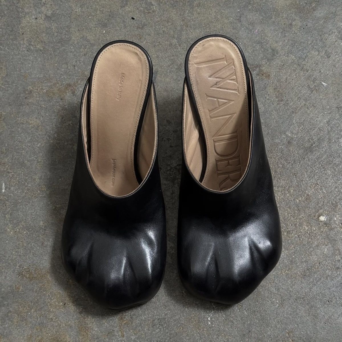 JW Anderson JW ANDERSON PAW MULE HEEL - BLACK - 37 Size US 7 / IT 37 - 1 Thumbnail