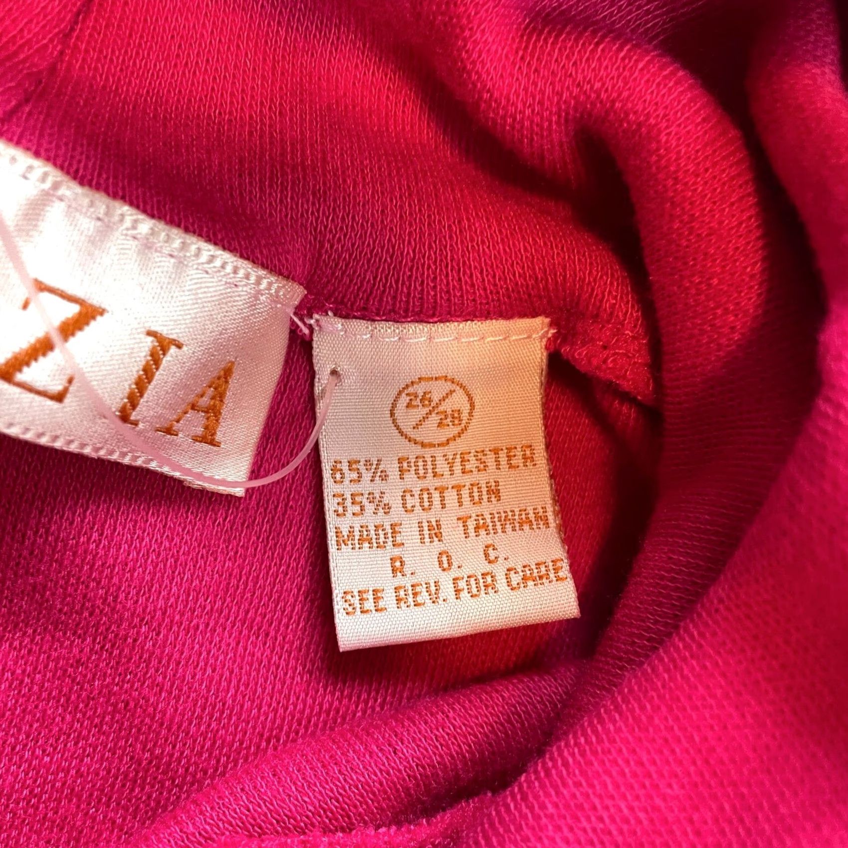 Pinko Venezia Shirt Womens 2X Pink Turtleneck Long Sleeve Vintage Soft Ladies Top Size XXL / US 16-18 / IT 52-54 - 7 Thumbnail