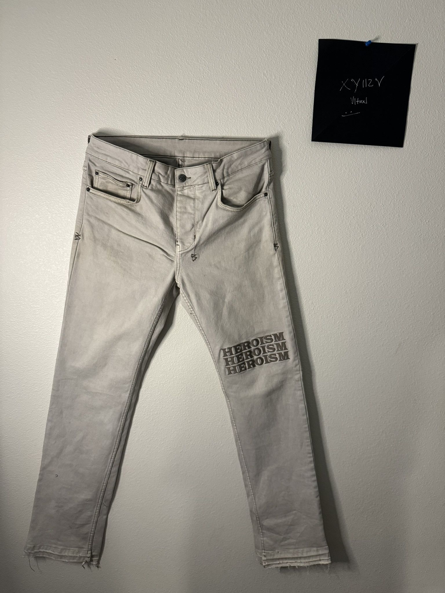 image of Ksubi Jeans in Creme, Men's (Size 32)