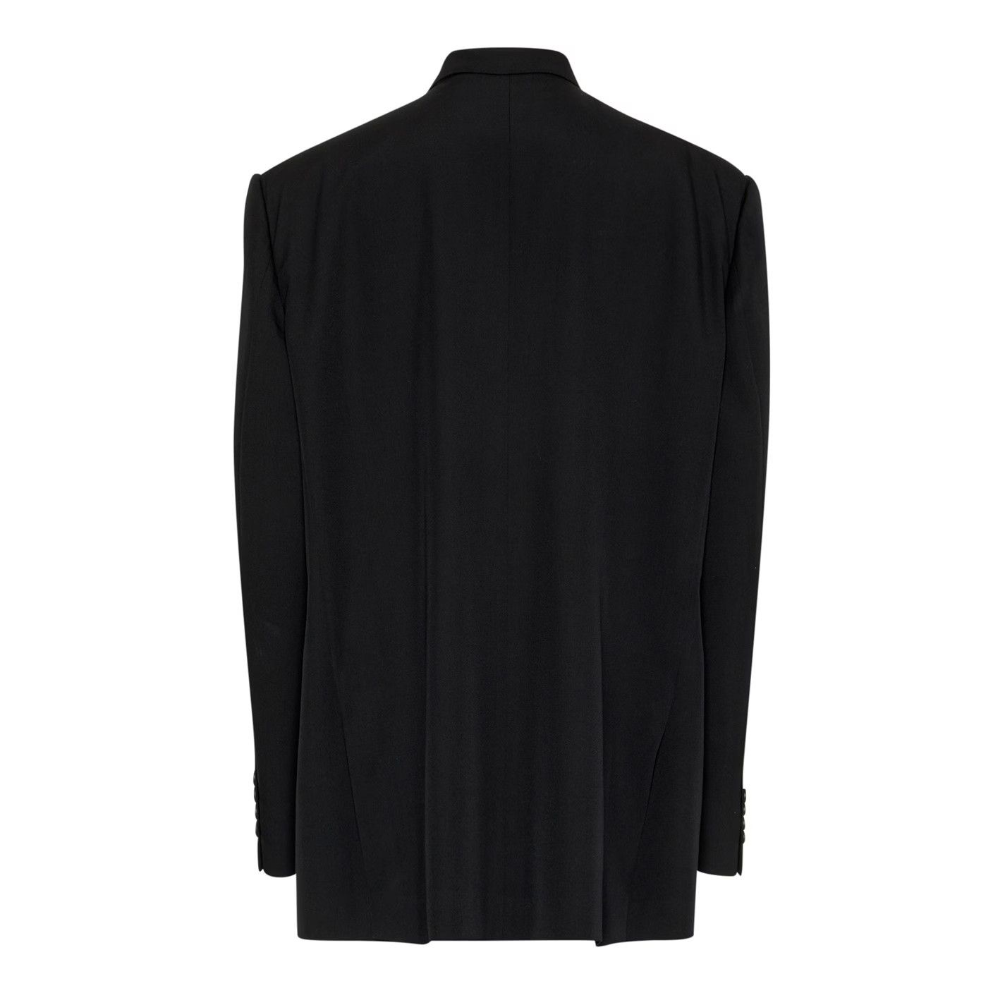 Balenciaga o1g2r1mq0226 Oversized Double Breasted Wool Blazer In Black Size US M / EU 48-50 / 2 - 4 Thumbnail