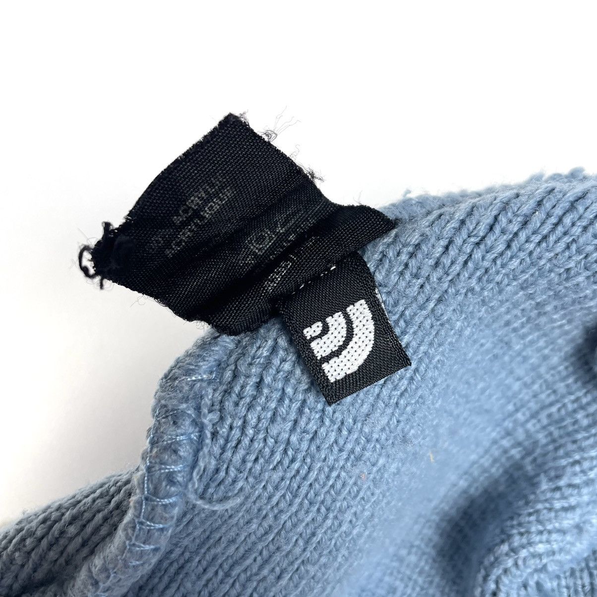 The North Face The North Face Vintage Y2K Blue Logo Beanie Size ONE SIZE - 5 Thumbnail