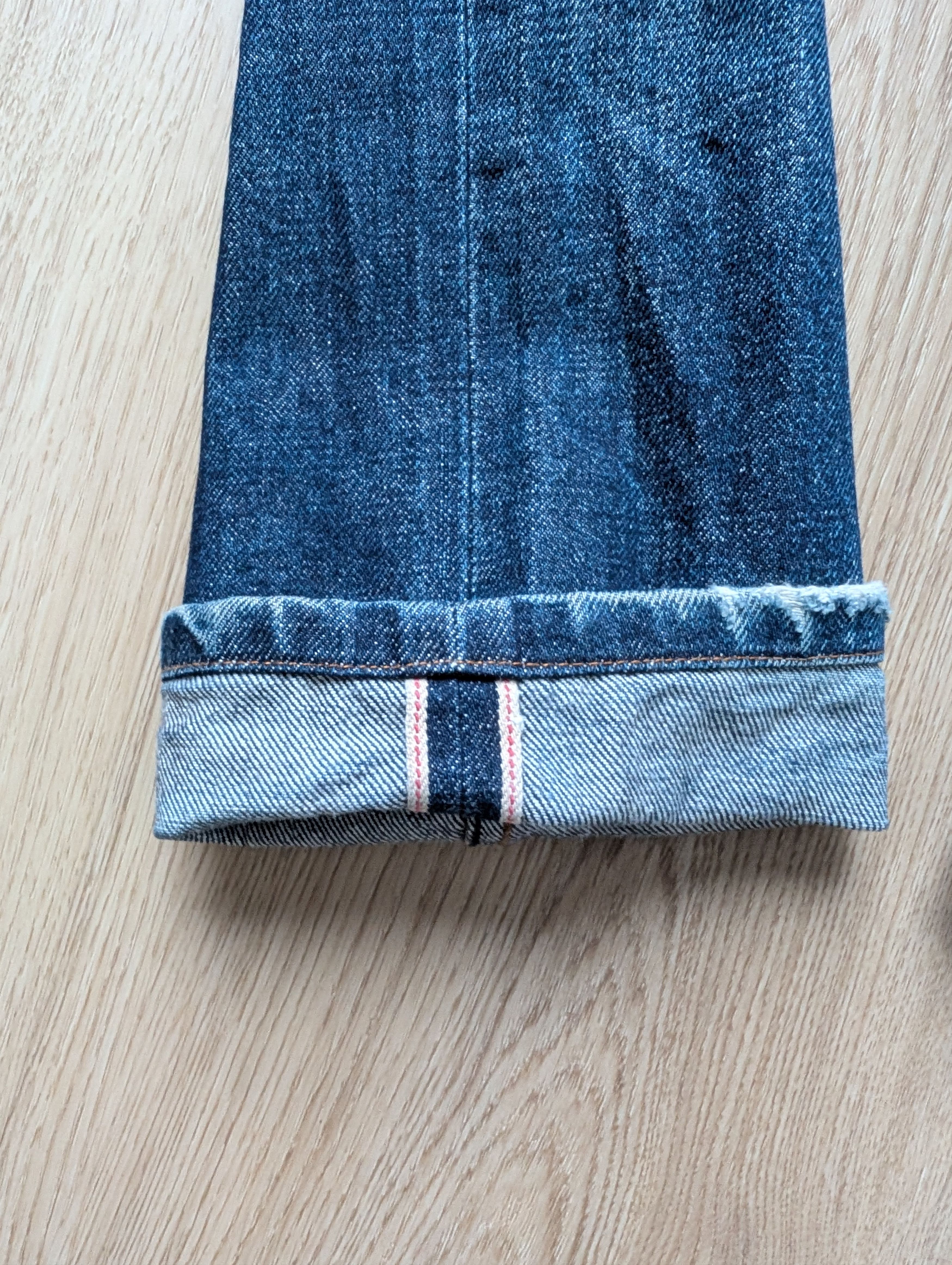 A.P.C. A.P.C. Standard Blue Jeans Selvedge Distressed Faded Size US 29 - 13 Thumbnail