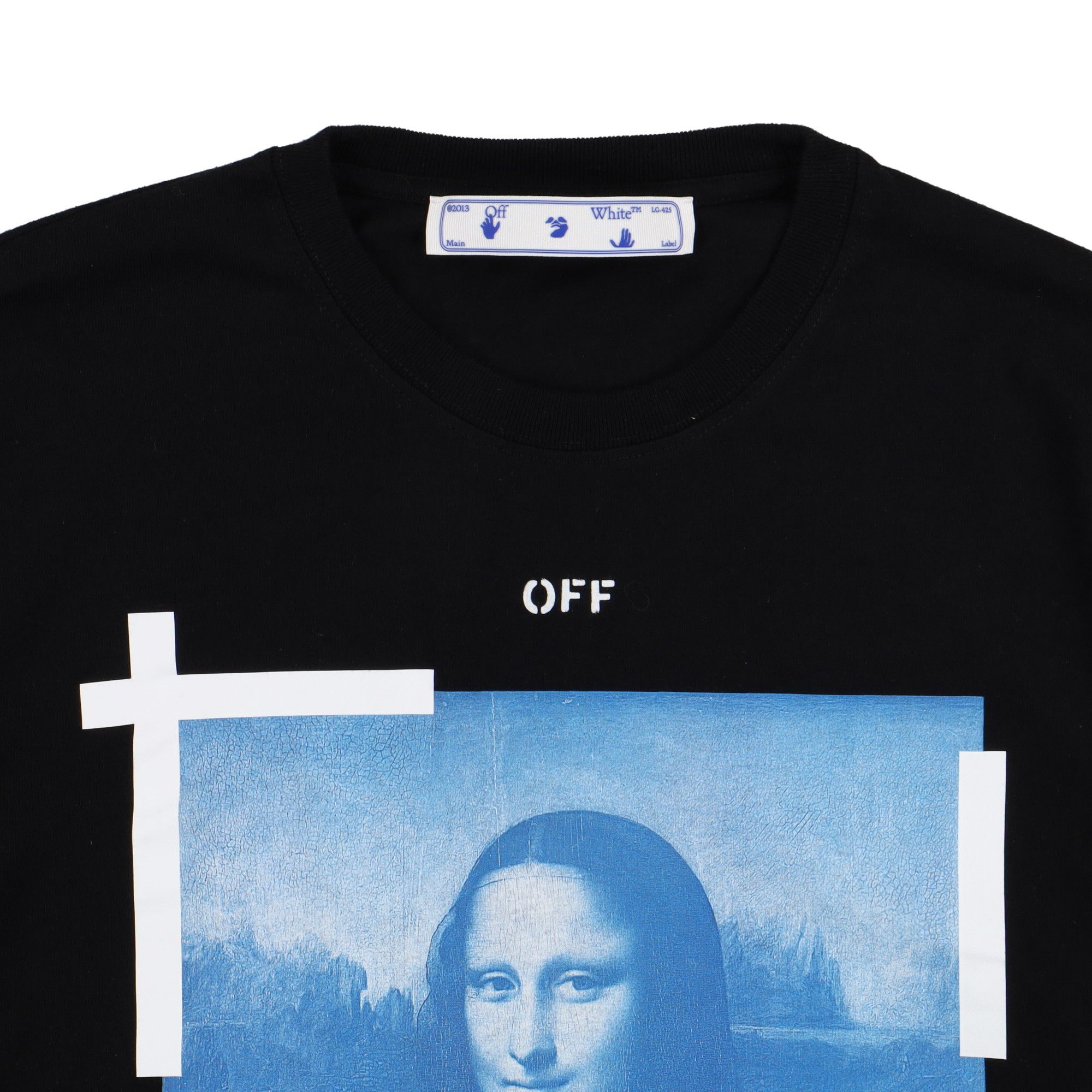 Off-White Black Mona Lisa Arrows Long Sleeve T-shirt Size S / US 4 / IT 40 - 5 Thumbnail