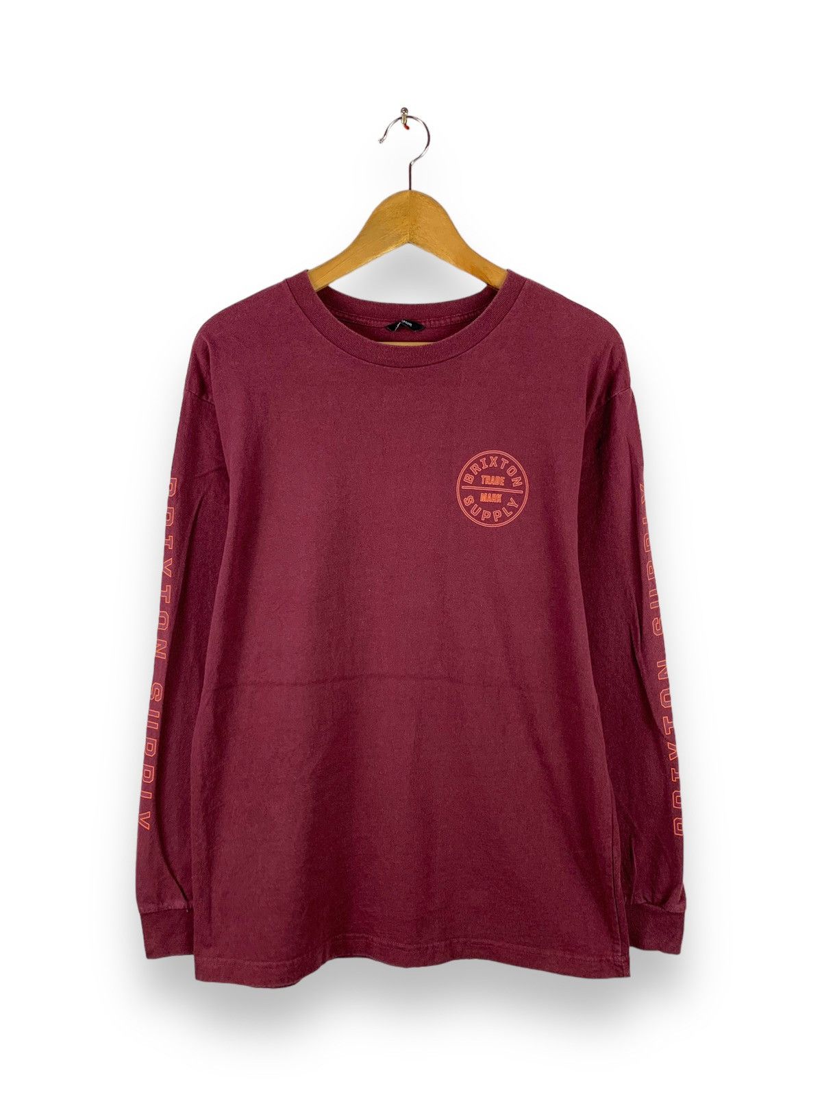 Brixton Steals! Brixton Mfg Trade Supply Longsleeves Tee Size US M / EU 48-50 / 2 - 2 Thumbnail
