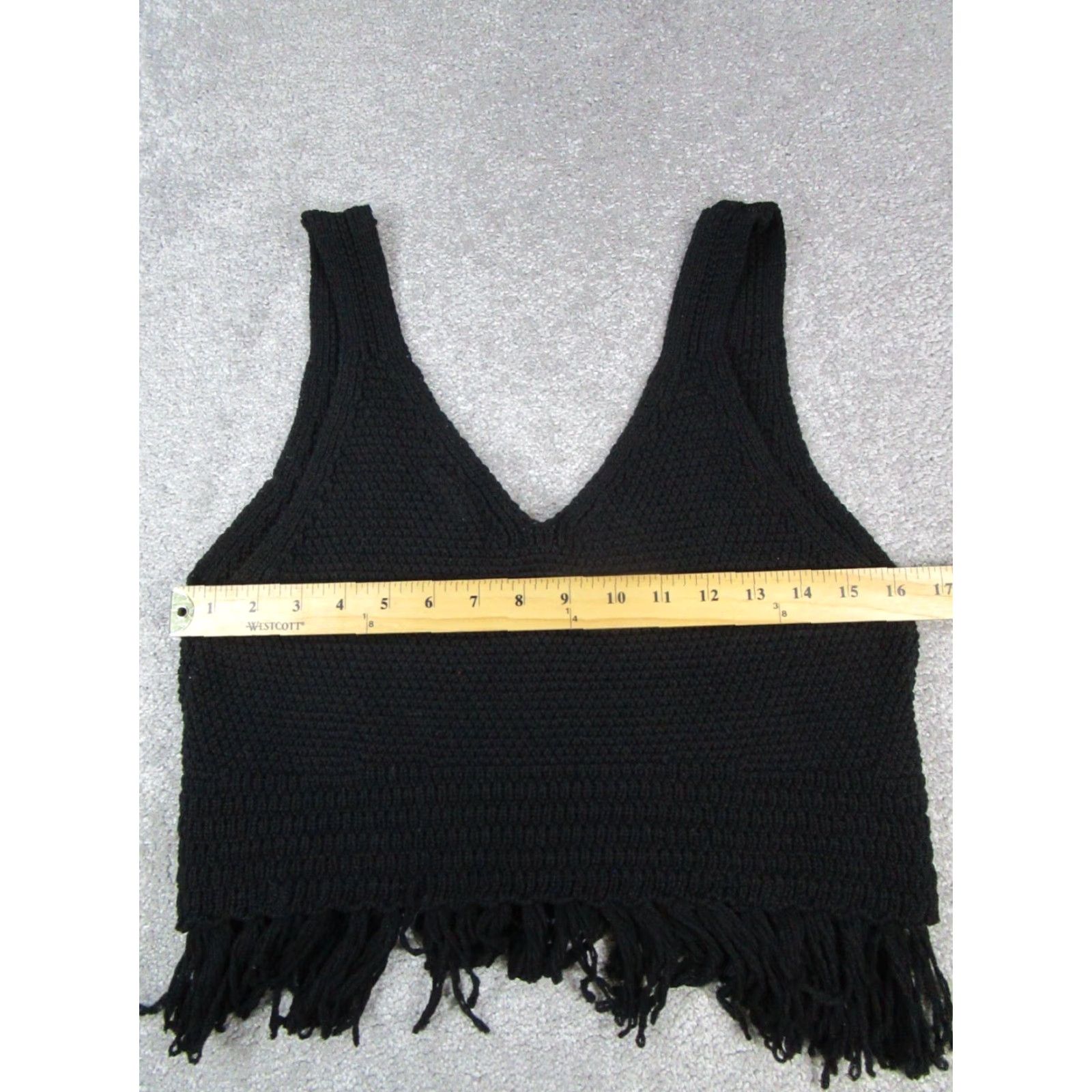 Vintage Pilcro Tank Top Womens Small Black Knit Tank Pilcro Womens Small Black Knit Size S / US 4 / IT 40 - 5 Thumbnail