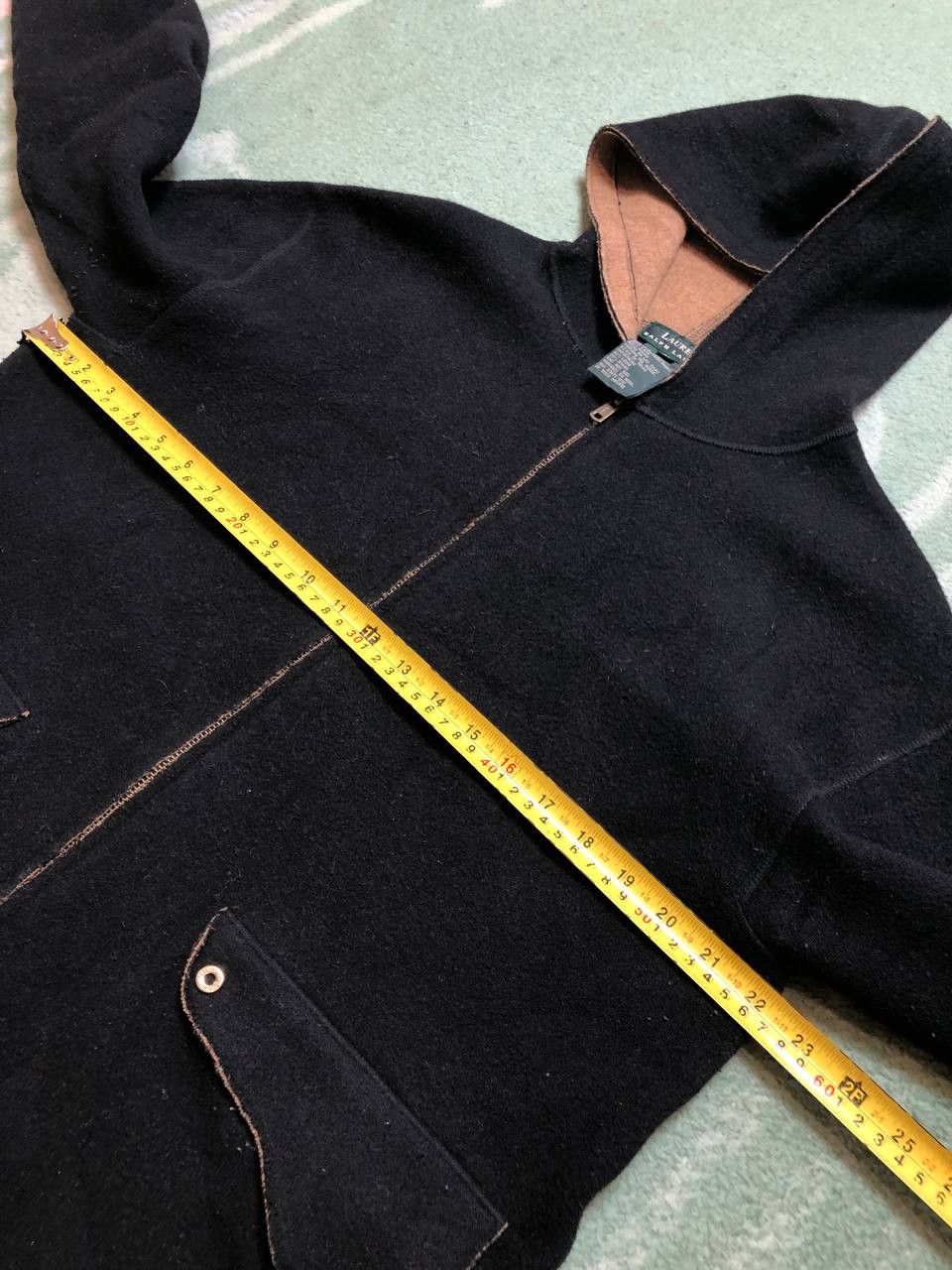 Lauren Ralph Lauren hoodie zip black vintage Lauren Ralph Lauren size M Size M / US 6-8 / IT 42-44 - 11 Thumbnail
