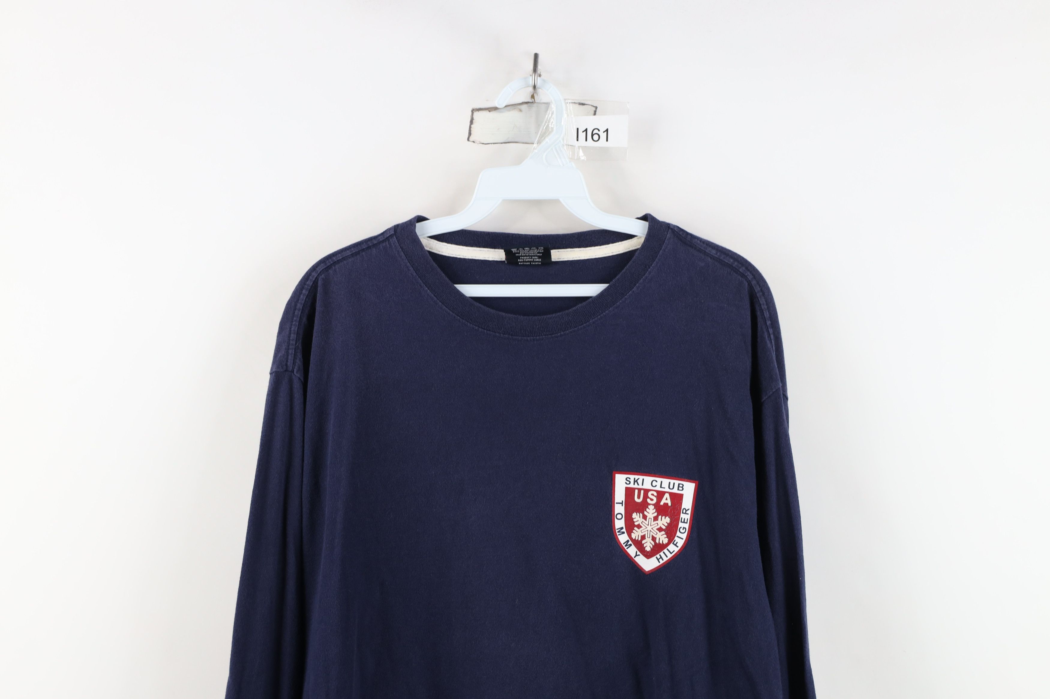 Tommy Hilfiger Vintage 90s Y2K Tommy Hilfiger Ski Club Long Sleeve T-Shirt Size US L / EU 52-54 / 3 - 2 Thumbnail