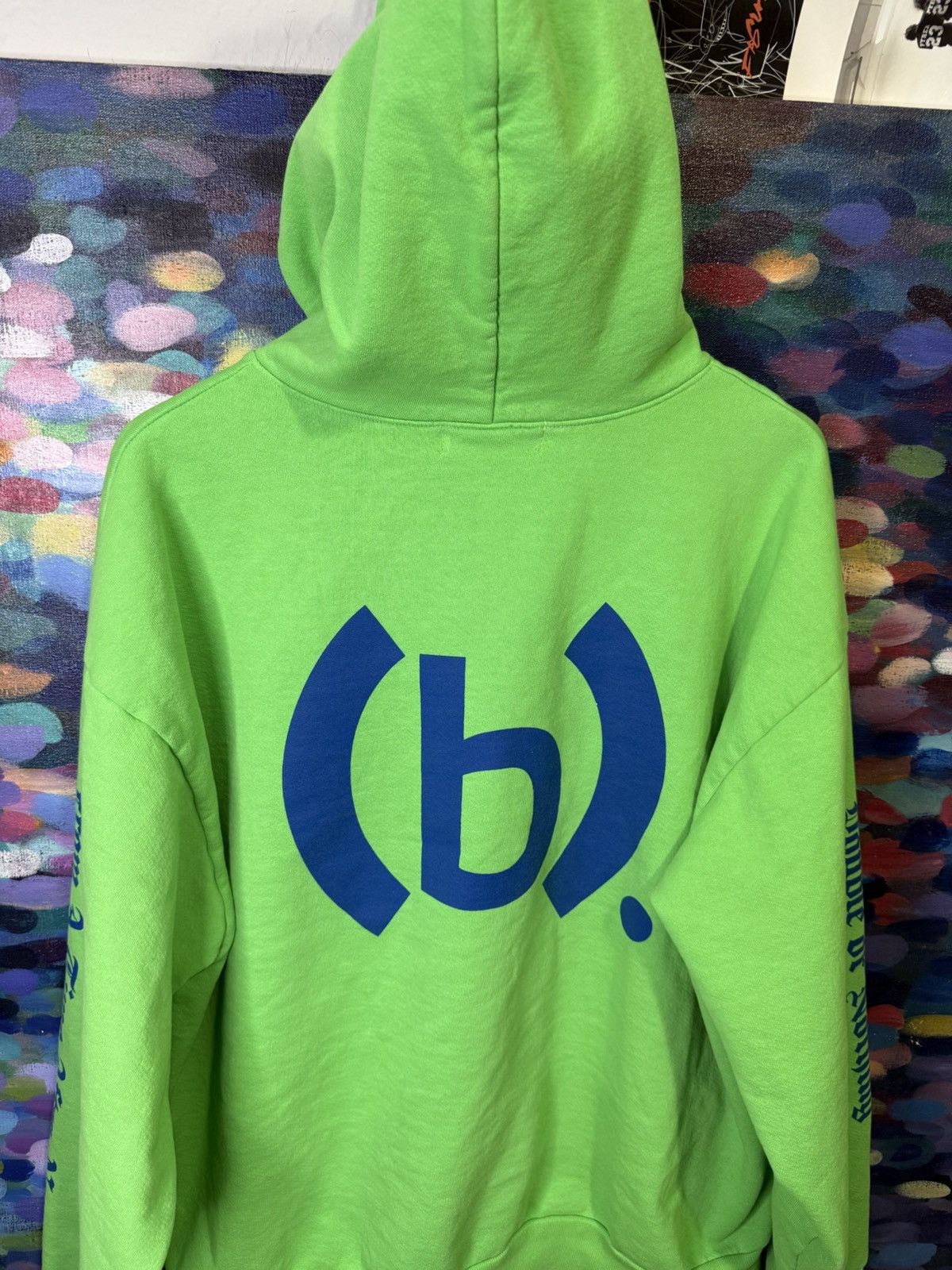 (B).Stroy Bstroy Neon Green double or nothing Graphic Zip Up hoodie Size US XL / EU 56 / 4 - 6 Thumbnail