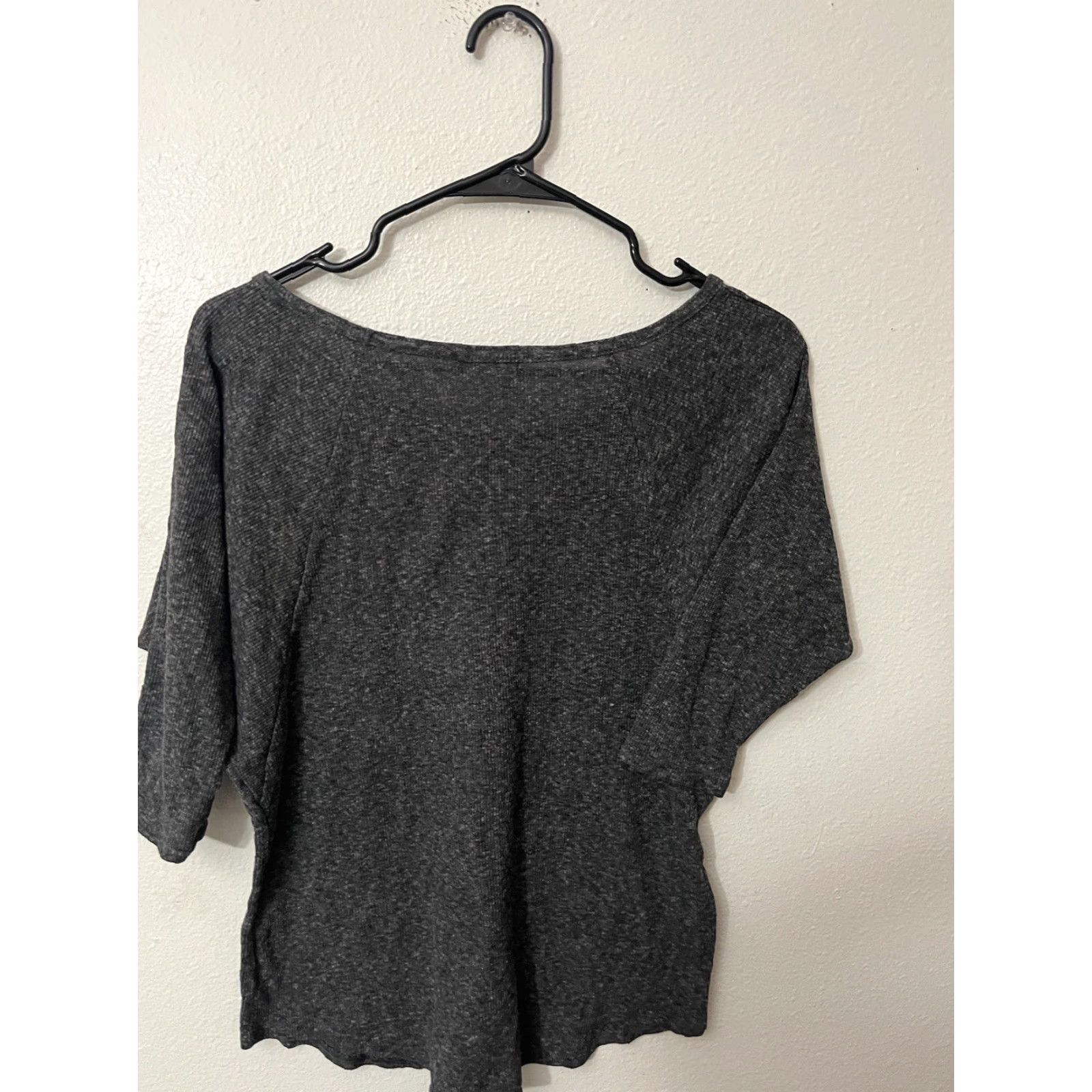 Gap VINTAGE Gap Blouse 3/4 Sleeve Top Women Small Gray Modern Classic Womens Blouse Size S / US 4 / IT 40 - 3 Thumbnail