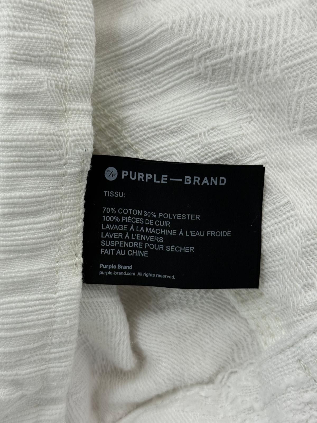 Purple Brand Purple Jacquard Denim Jacket Size US M / EU 48-50 / 2 - 5 Thumbnail