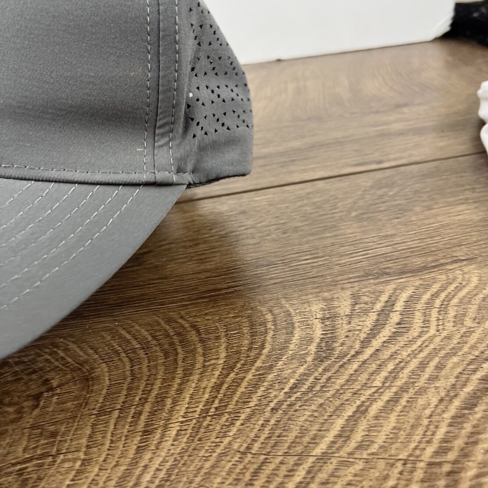 Other Gray Athletic Hat Running Cap Hat Gray Hat Adjustable Hat Gr Size ONE SIZE - 10 Thumbnail