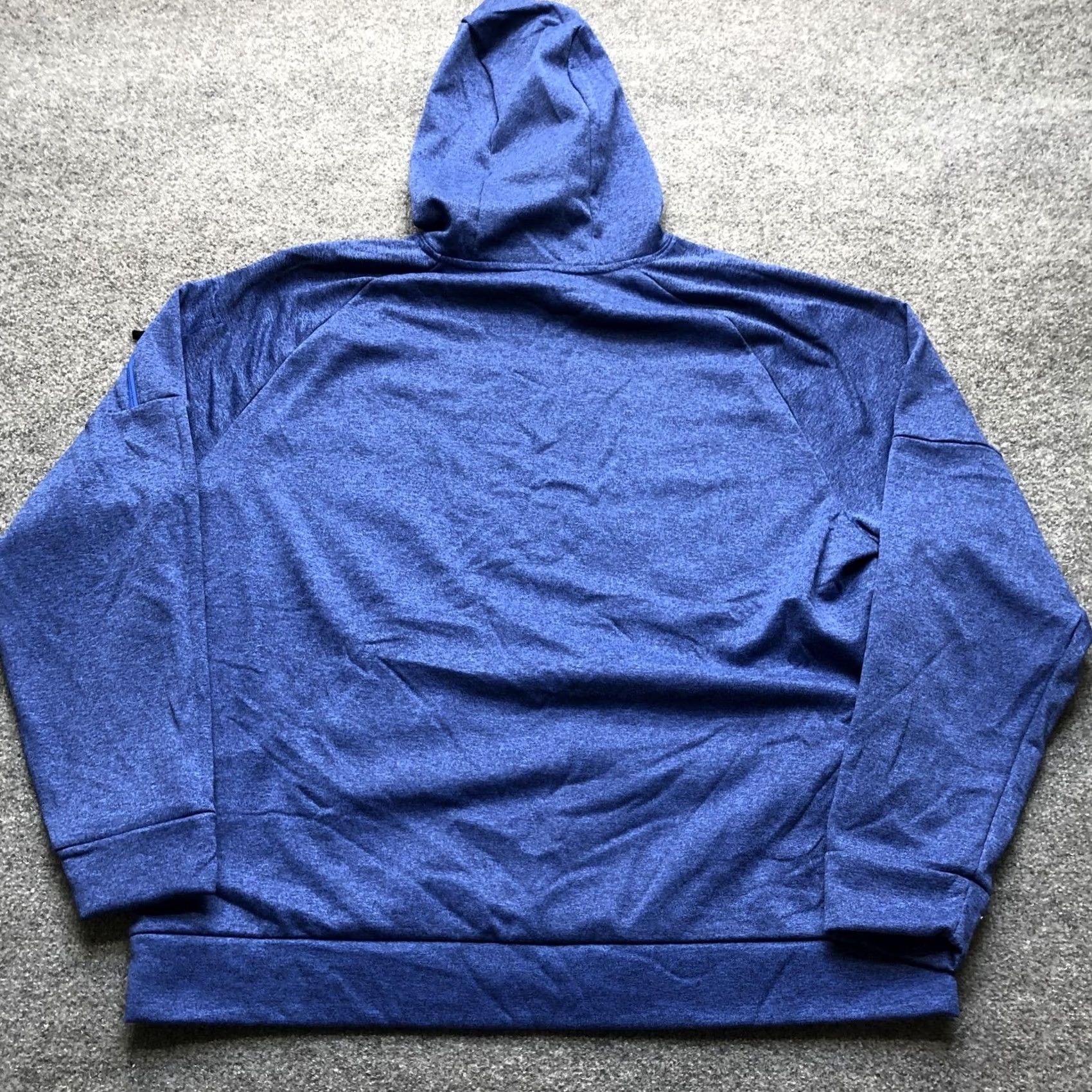 Nike Nike Therma-Fit Hoodie Mens 2XL Blue Pullover Fleece Sweatshirt Swoosh Logo Size US XXL / EU 58 / 5 - 7 Thumbnail