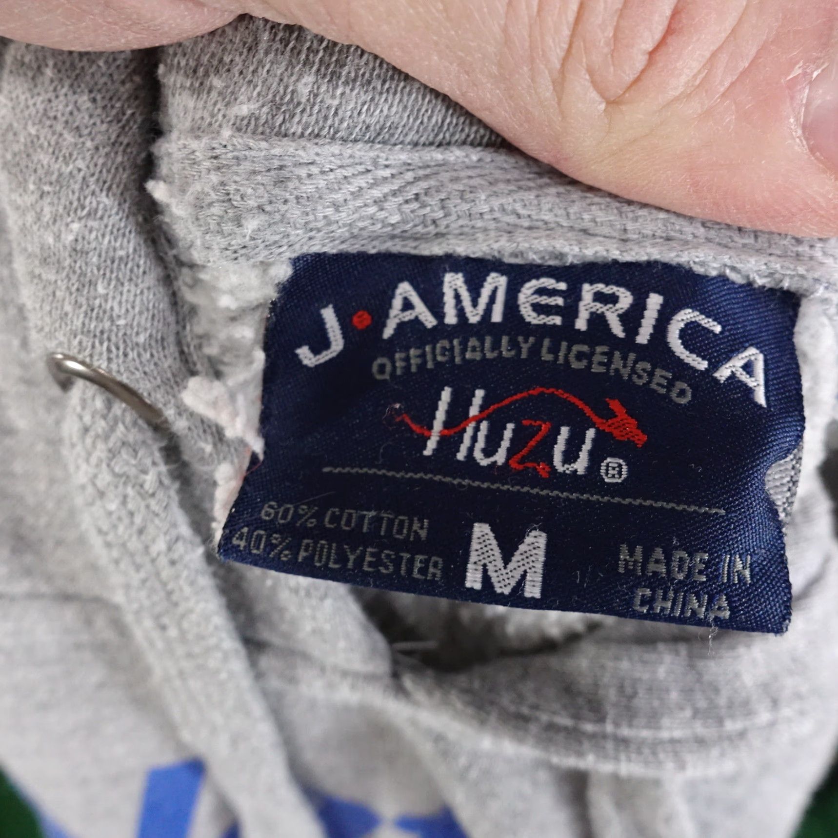 Vintage Vintage Natural Light Beer Koozie Nattie Grey Pullover Hoodie Men’s Medium Cotton Blend Vintage 90s Hop Beer Mens Size US M / EU 48-50 / 2 - 8 Thumbnail
