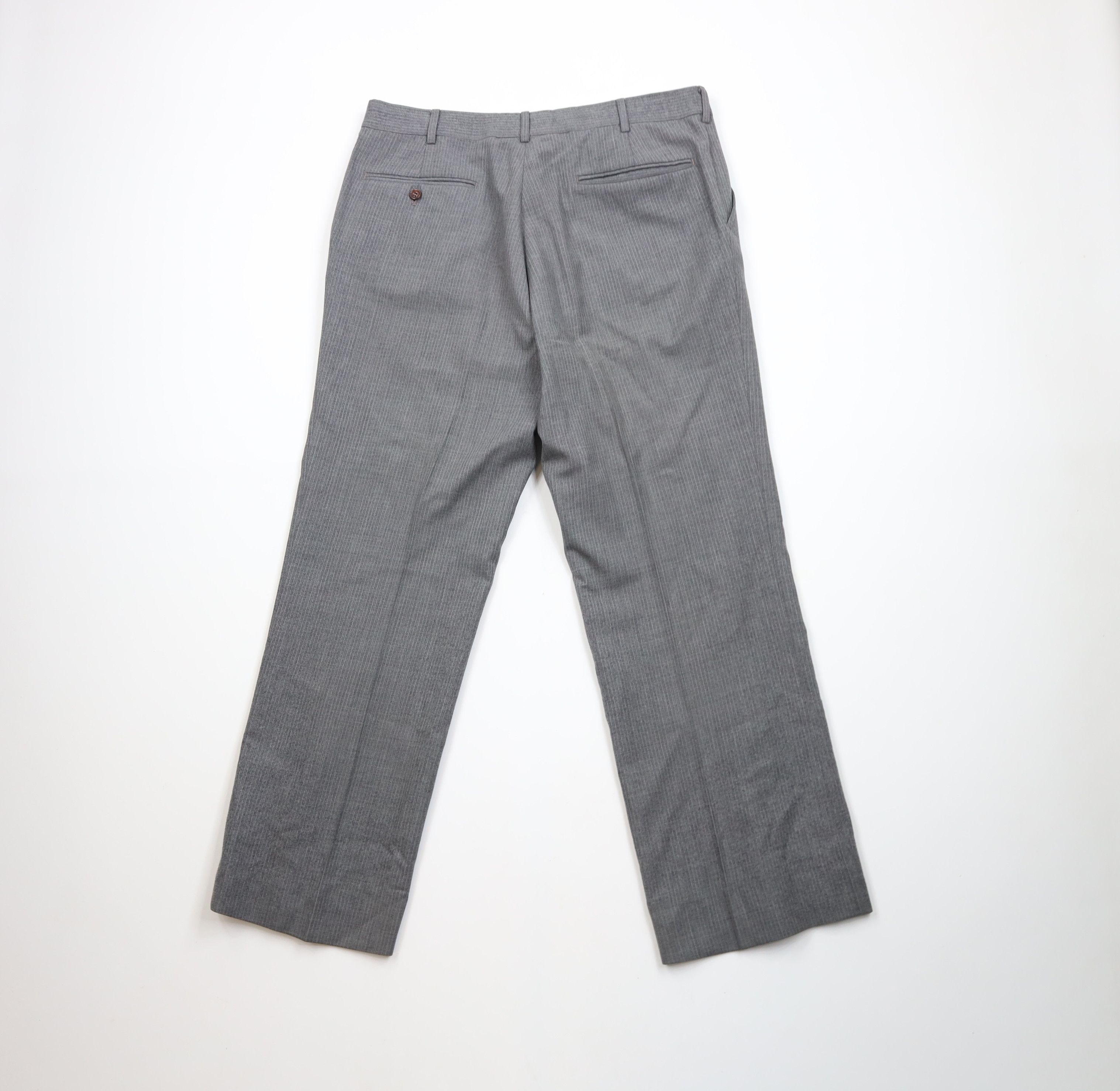 Vintage Vintage 60s 70s Streetwear Wool Bell Bottoms Pants Size US 36 / EU 52 - 11 Thumbnail