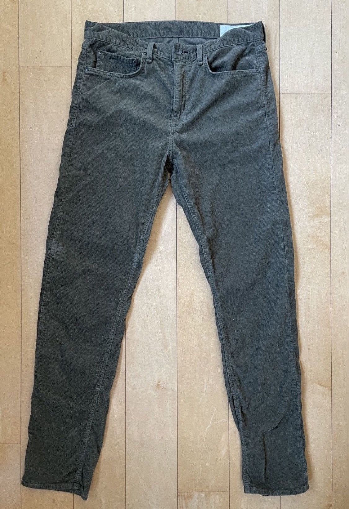 Rag & Bone Fit 2 Army Corduroy Pants Size US 34 / EU 50 - 1 Thumbnail