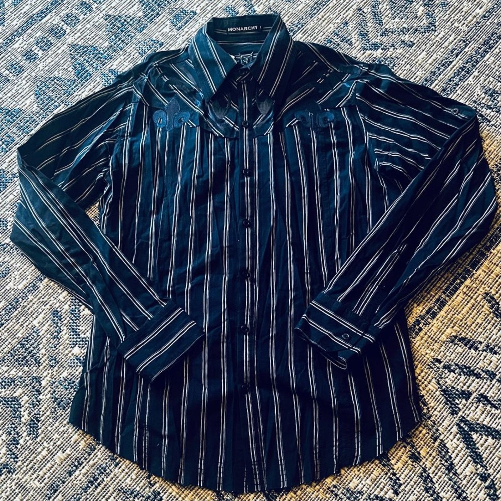 Monarchy MONARCHY 🏷️ Long Sleeve Size US L / EU 52-54 / 3 - 2 Thumbnail