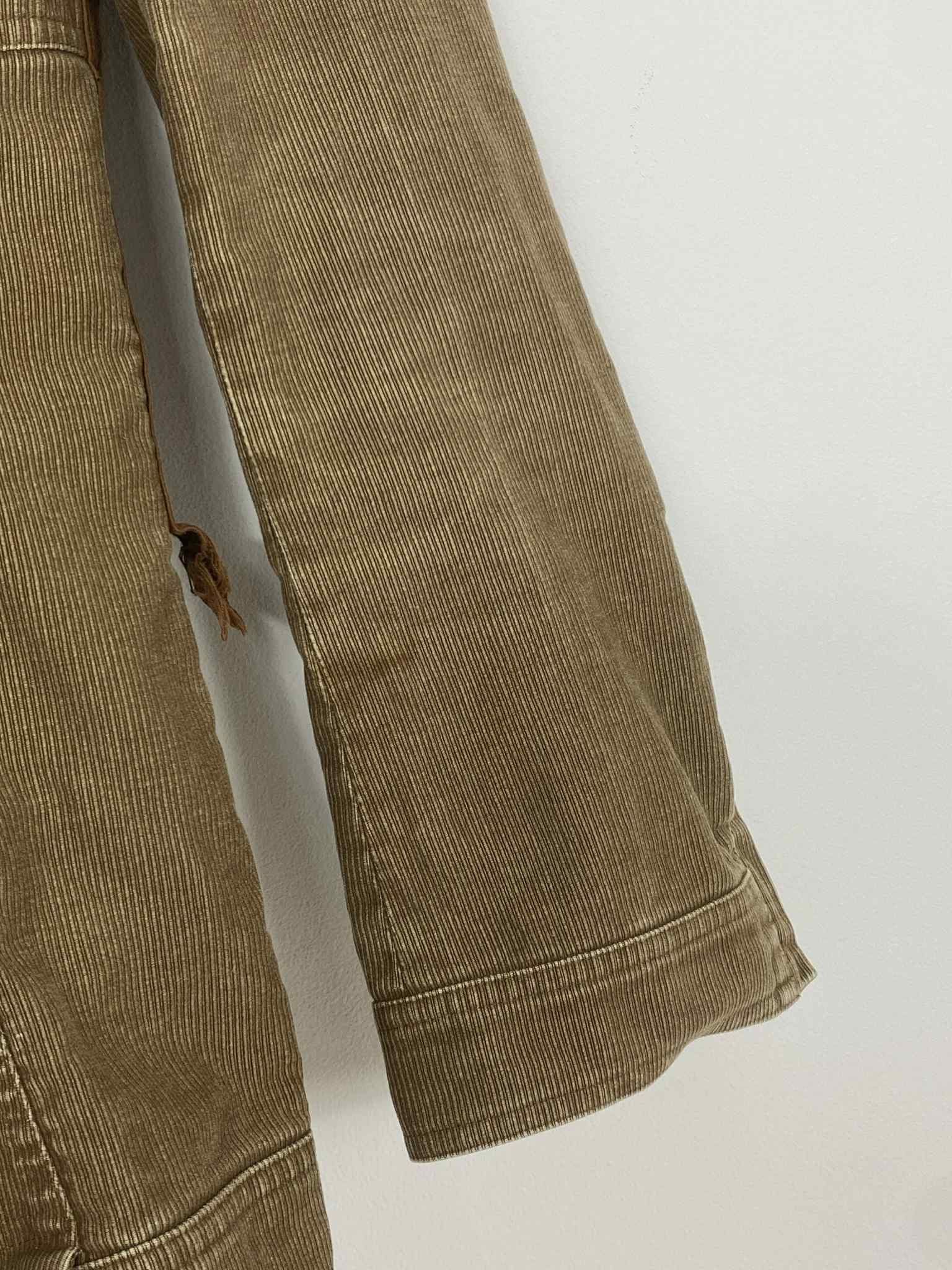 Dries Van Noten × Vintage Dries Van Noten Archive Corduroy Tied Jacket Distressed Size M / US 6-8 / IT 42-44 - 3 Thumbnail