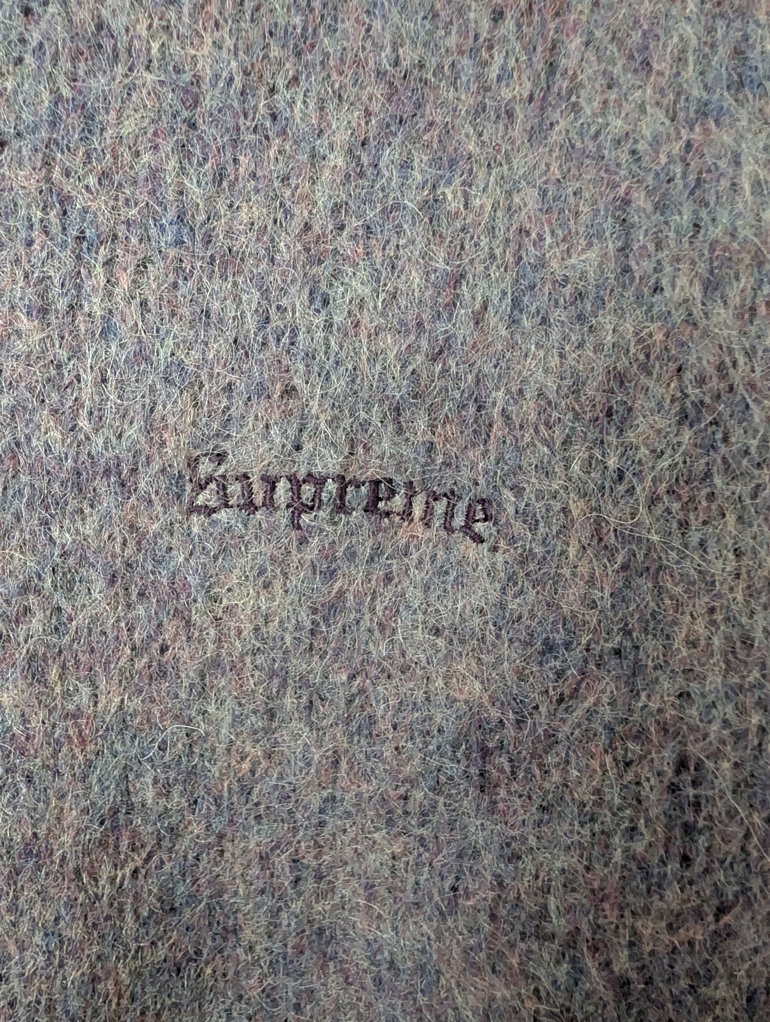 Supreme Supreme Mohair Sweater FW22 Purple Melange Size Small Size US S / EU 44-46 / 1 - 3 Thumbnail