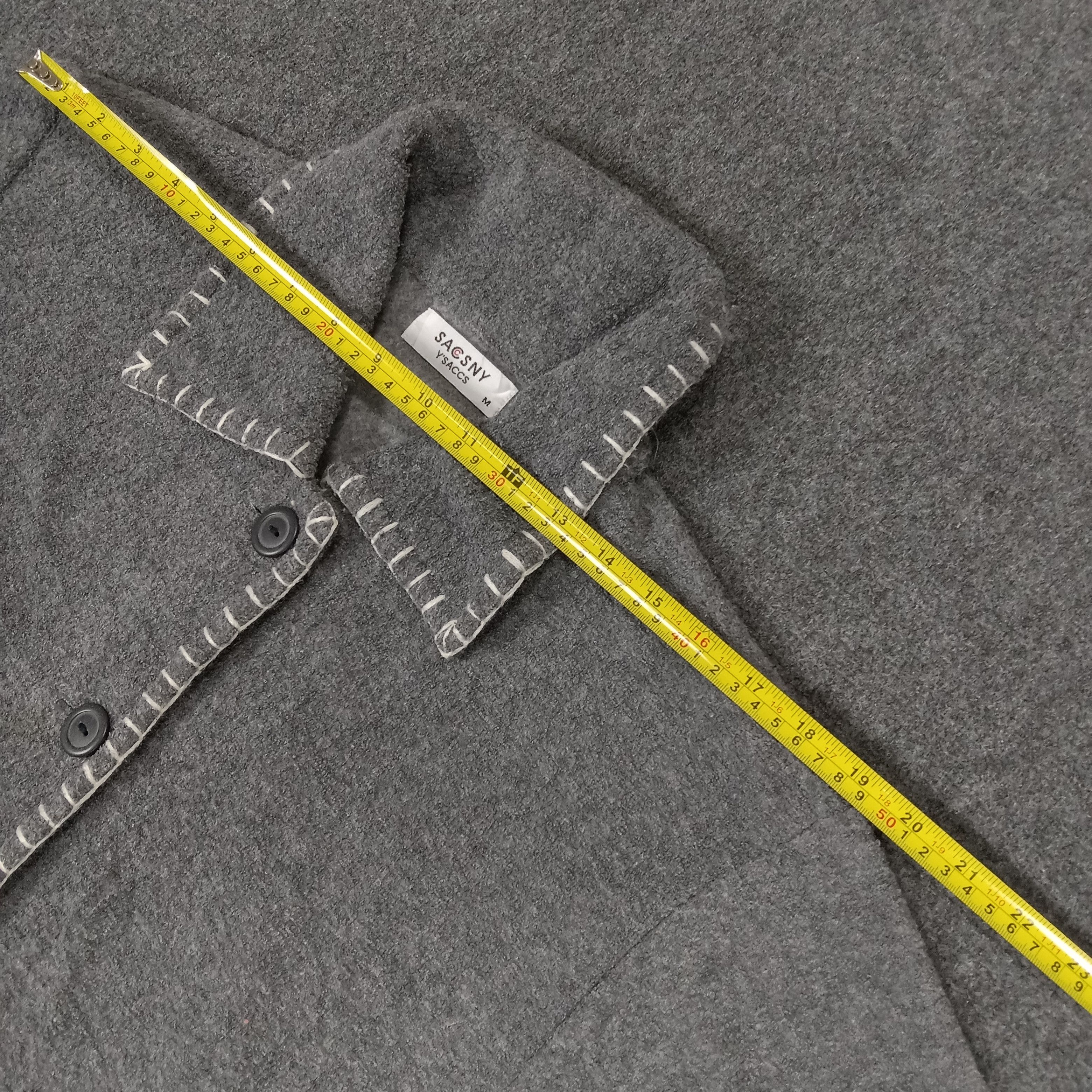 Vintage × Y's × Yohji Yamamoto Y'saccs by Yohji Yamamoto Japanese Brand Sweatshirt Size US M / EU 48-50 / 2 - 7 Thumbnail