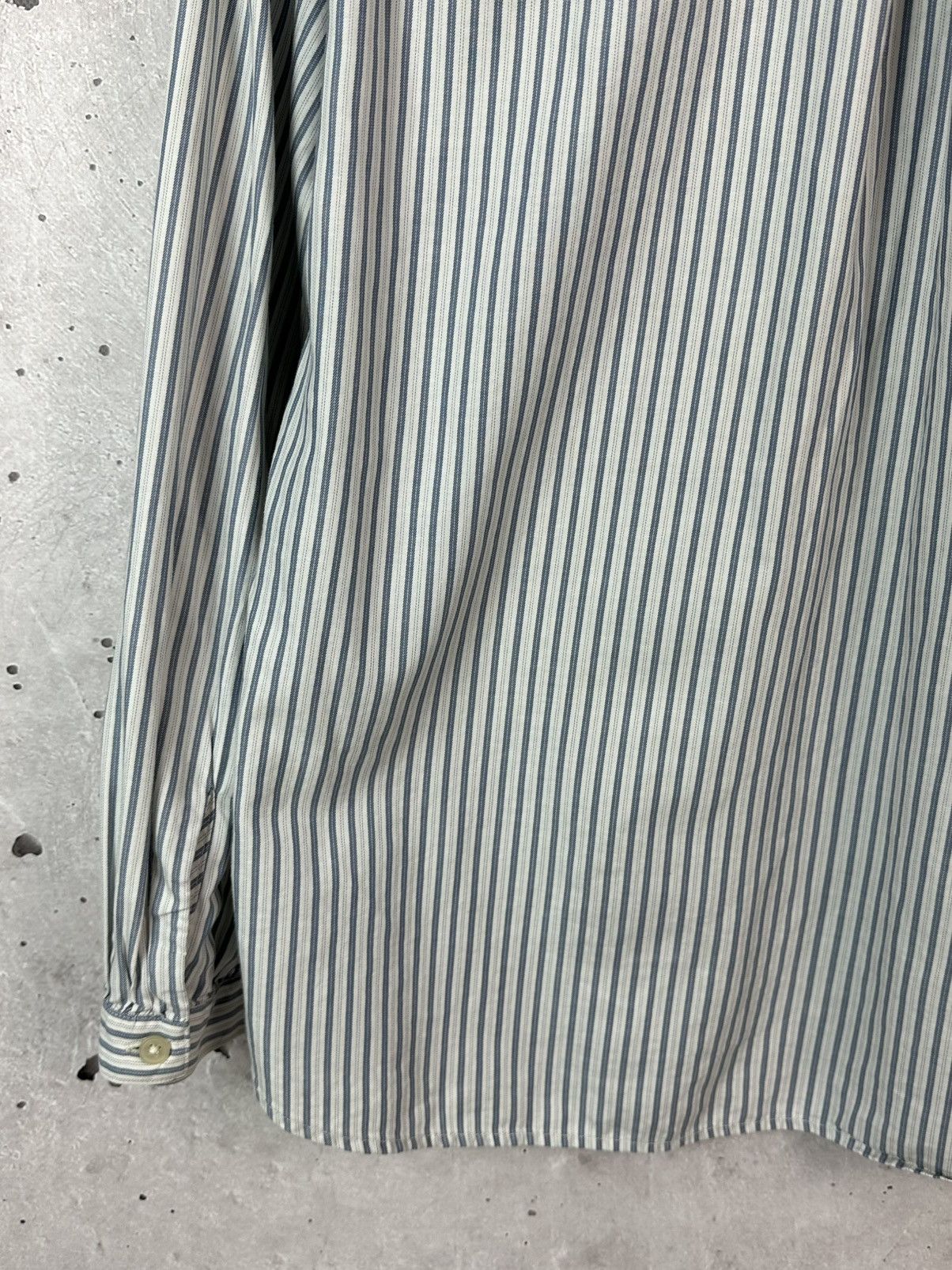 Uniqlo Uniqlo Ines De La Fressage Stripped Long Sleeve Shirt Size M / US 6-8 / IT 42-44 - 10 Thumbnail