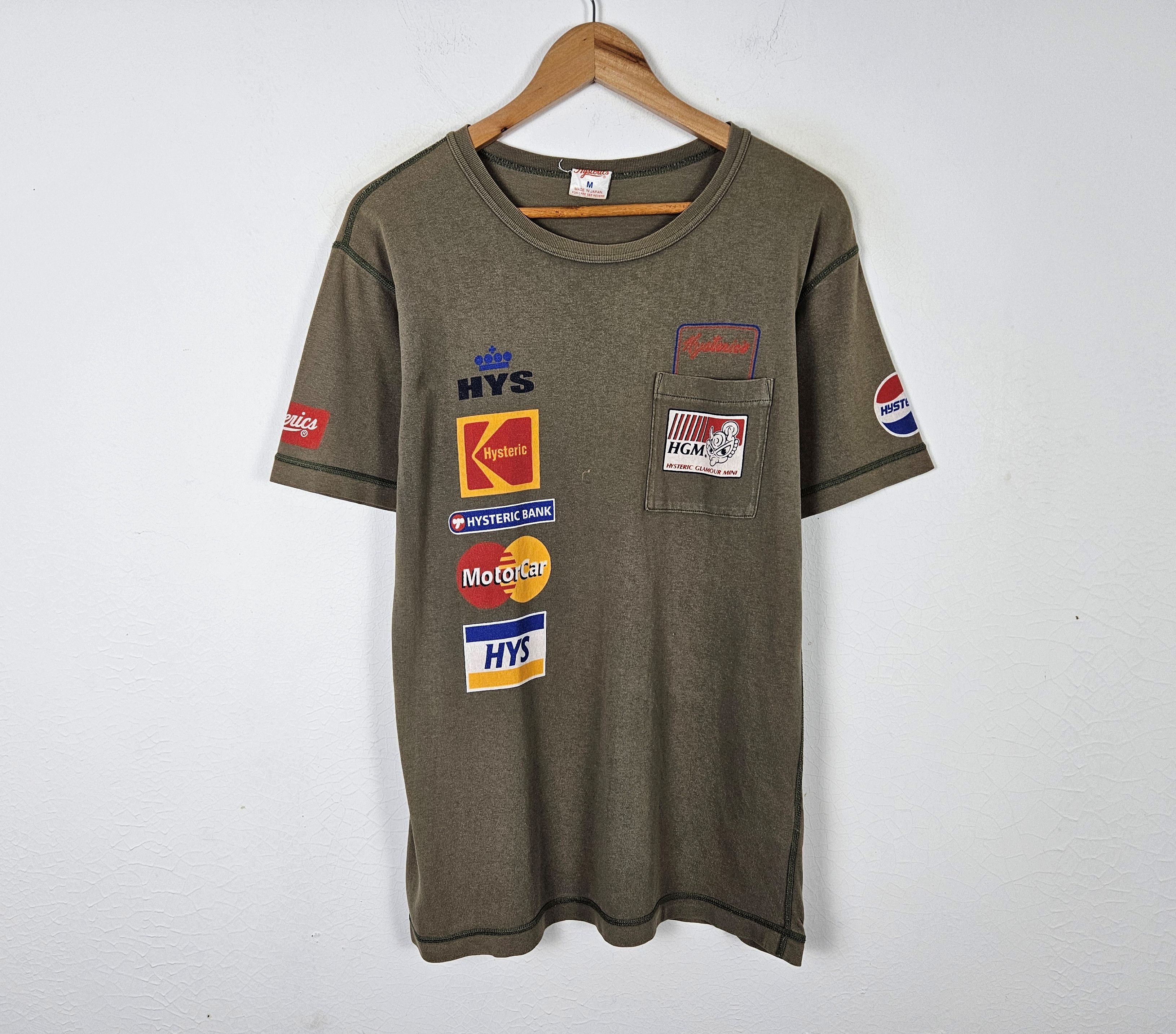 Hysteric Glamour Hysteric Glamour Mini Parody Logo shirt Size US M / EU 48-50 / 2 - 3 Thumbnail