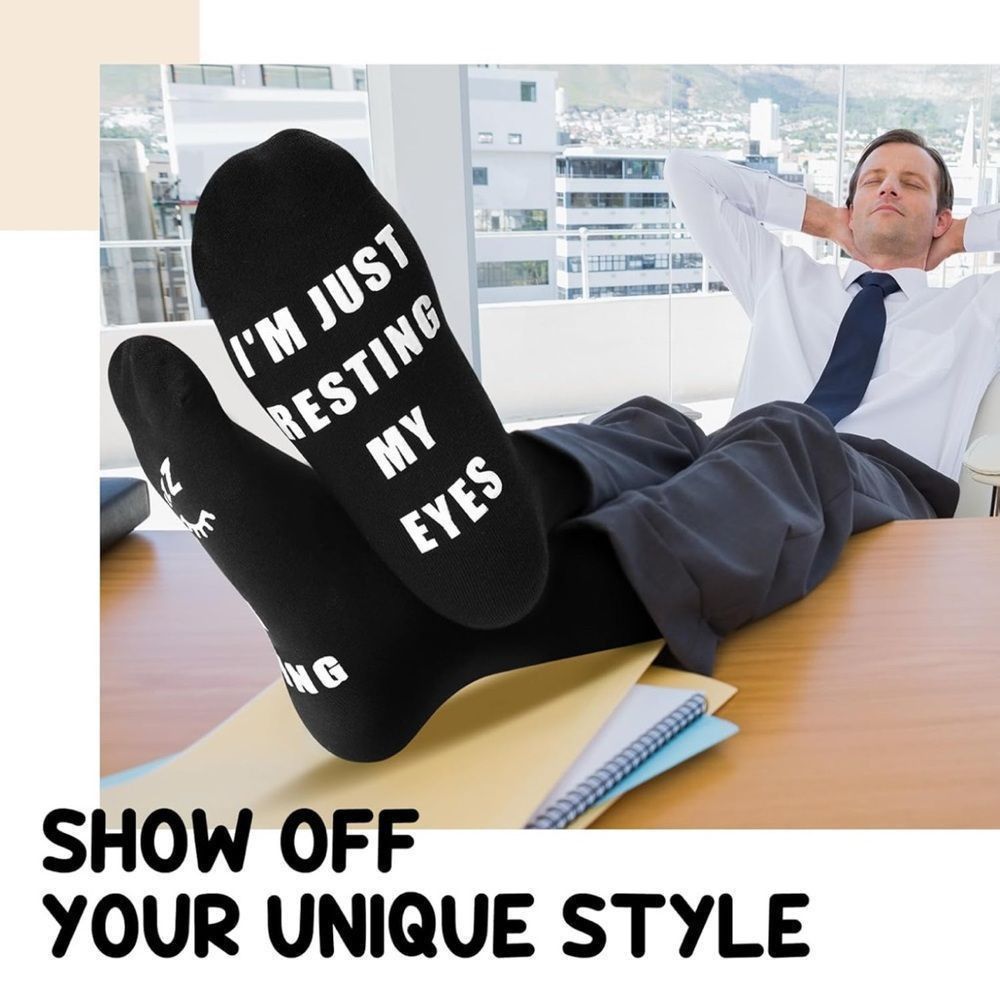 Other NWT Funny socks, two pairs. One size fits all each individual box. Size ONE SIZE - 1 Thumbnail