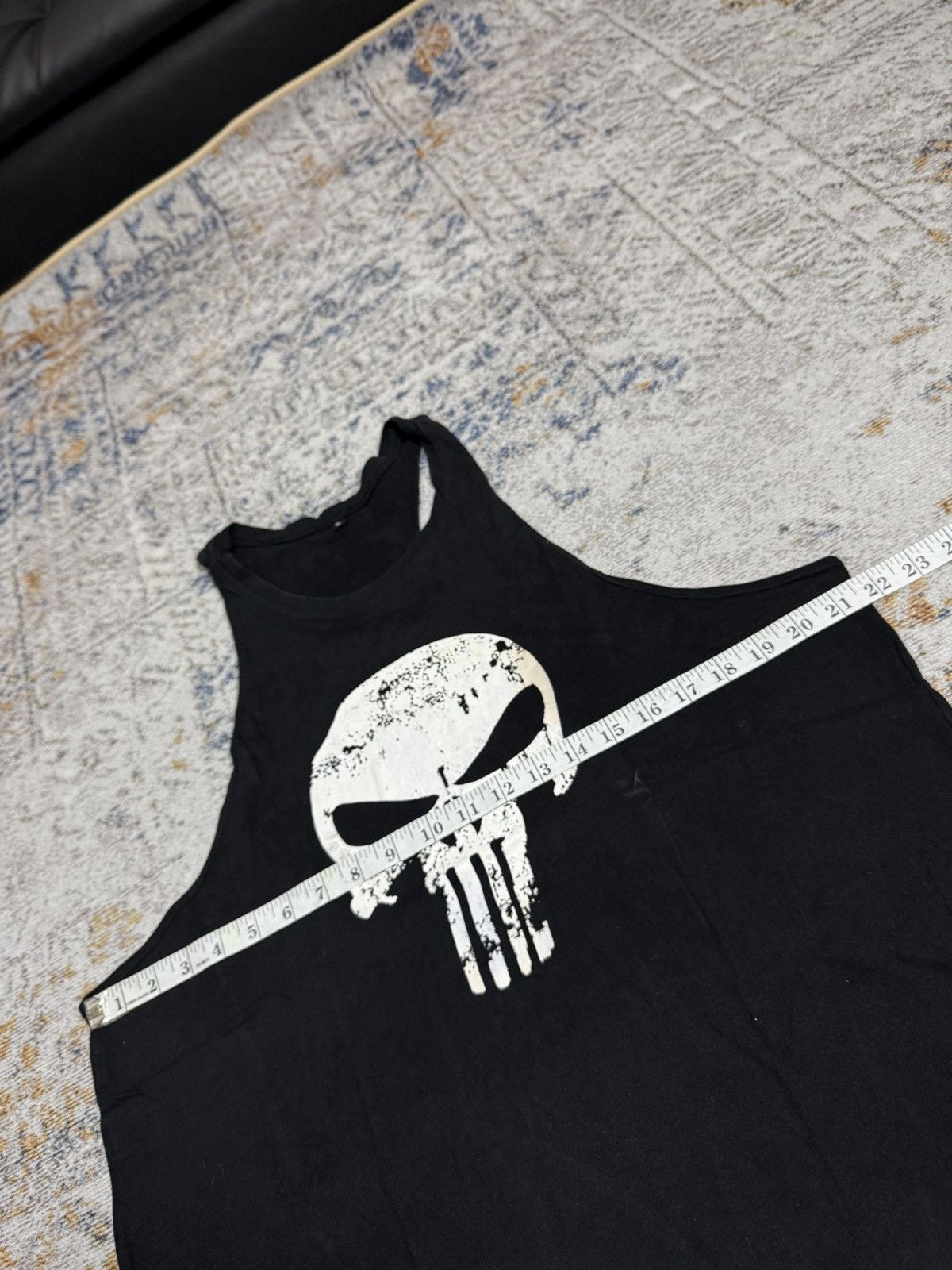 Japanese Brand Y2k skull art tank top Size US XL / EU 56 / 4 - 7 Thumbnail