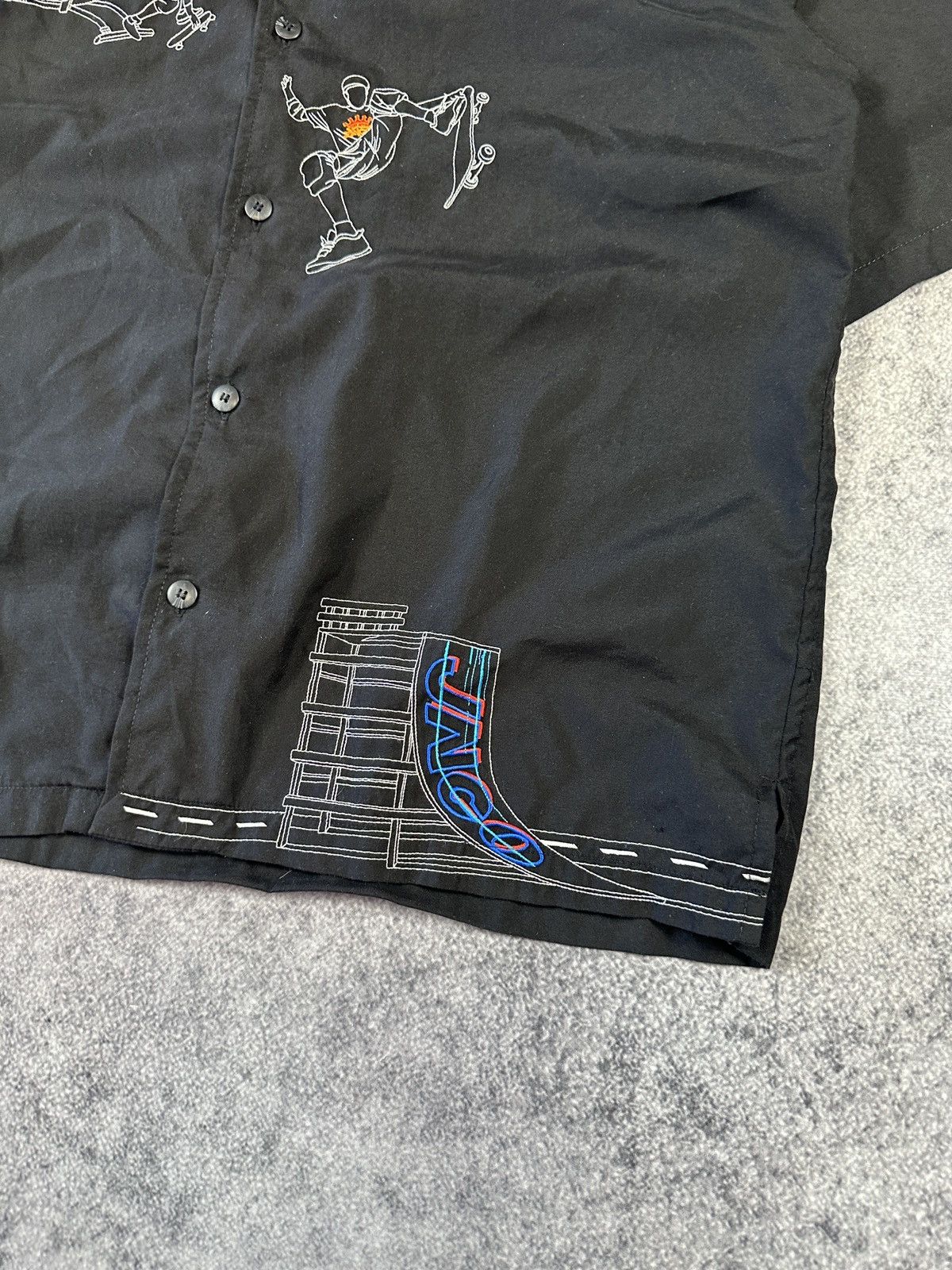 JNCO Y2K Vintage Jnco Jeans Button Shirt Streetwear Rare USA XL Size US XL / EU 56 / 4 - 2 Thumbnail