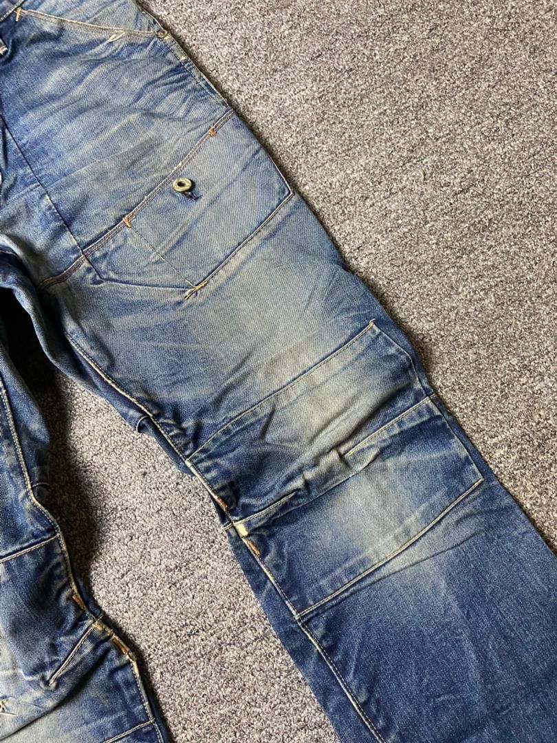 G-Star Vintage G-Star Raw Denim Distressed Jeans (135) Size US 33 - 13 Thumbnail