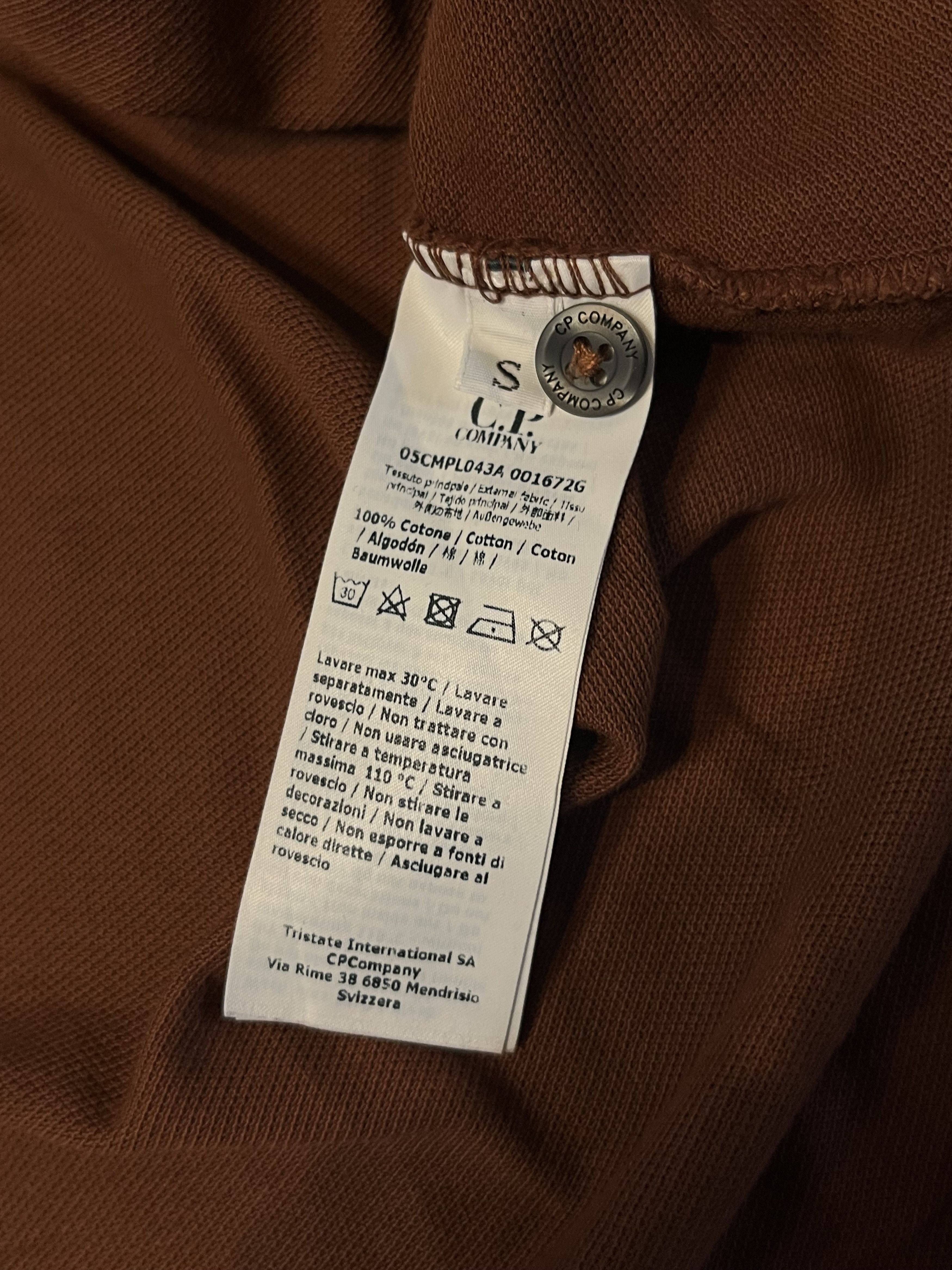 C.P. Company C.P. Company Small Logo Polo Longsleeve Size US S / EU 44-46 / 1 - 5 Thumbnail