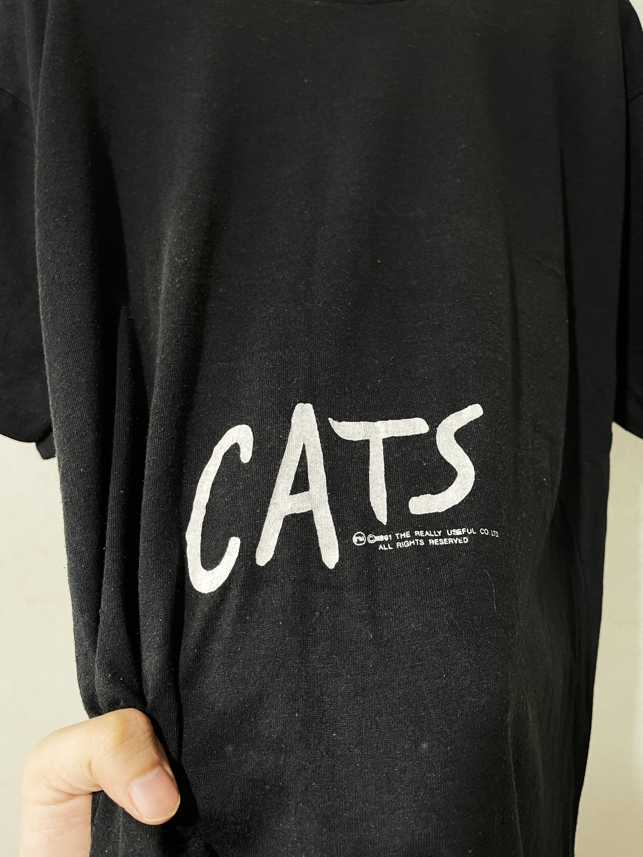 Vintage Vintage 80s Cats Andrew Lloyd Webber Shirt Size US L / EU 52-54 / 3 - 4 Thumbnail