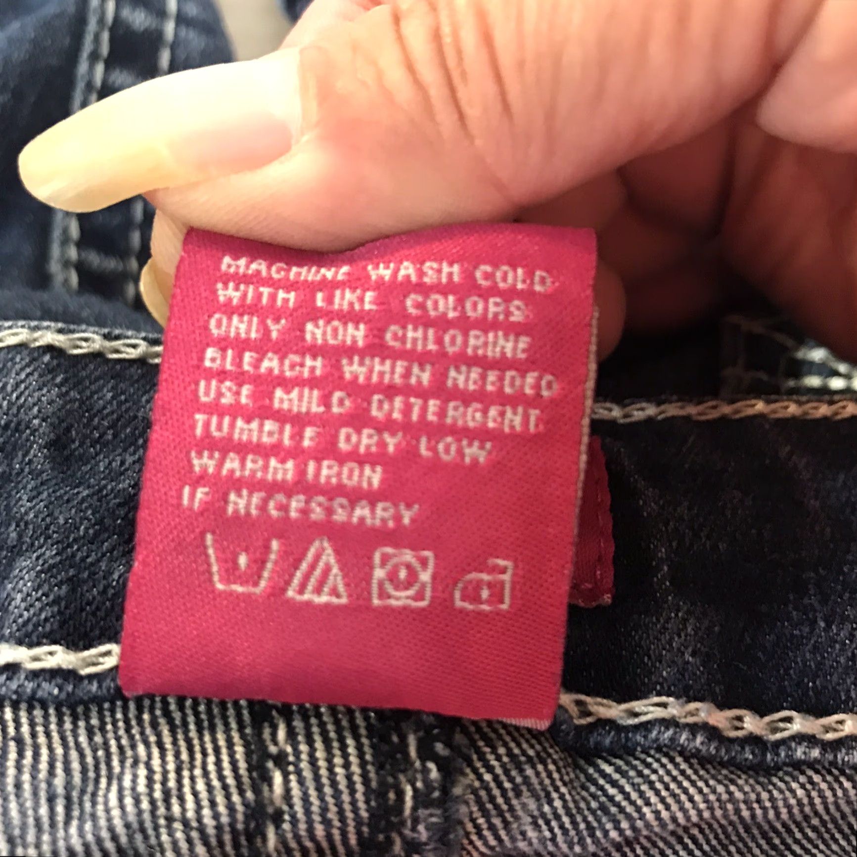 Vintage VINTAGE Spoiled Angel Bermuda Shorts Womens Size 10 Blue Denim Casual Summer Stretch Ladies Size 32" / US 10 / IT 46 - 6 Thumbnail