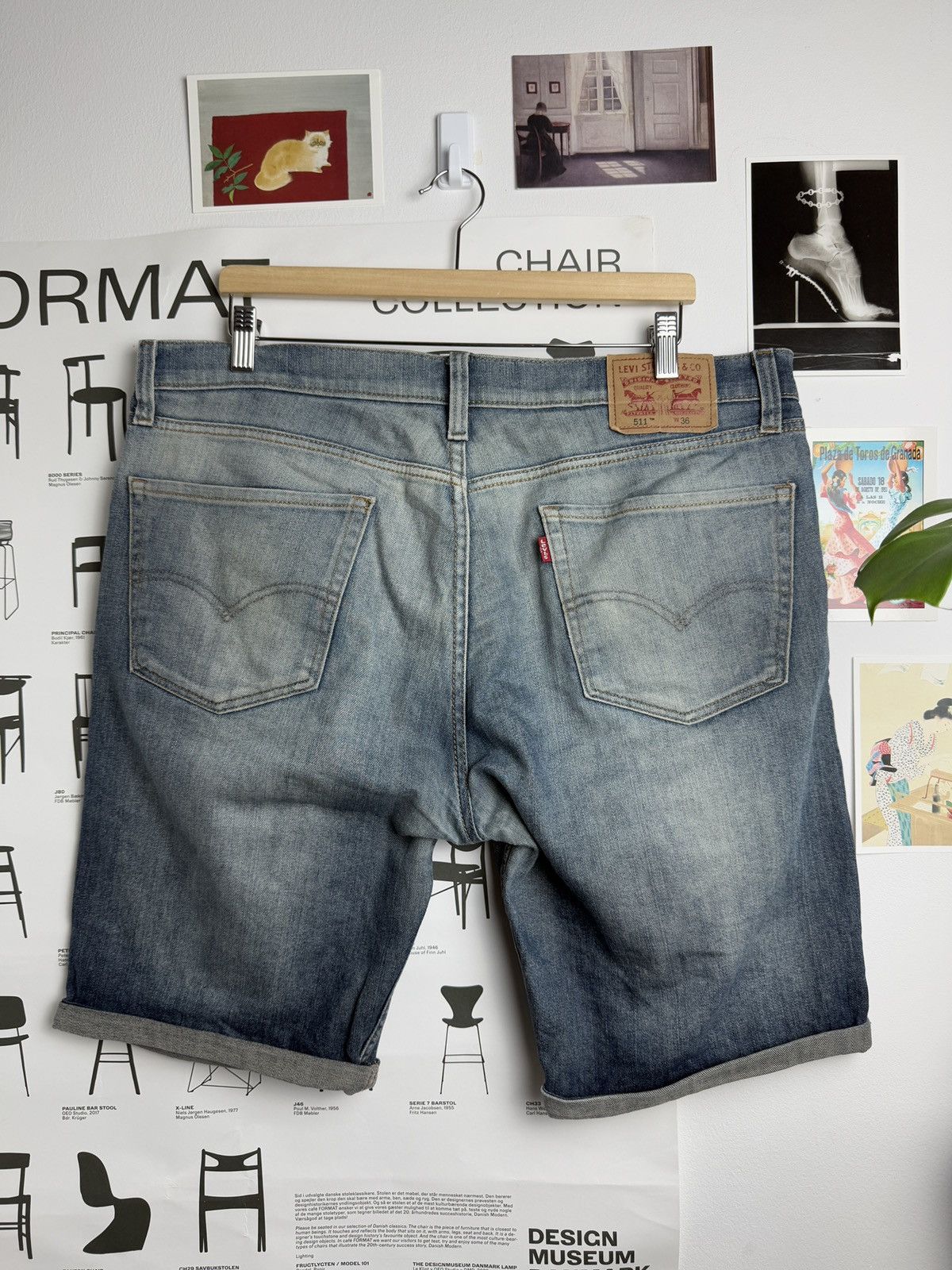 Levi's × Levi's Vintage Clothing Levi’s 511 blue denim jeans shorts jorts 36 baggy skate y2k Size US 36 / EU 52 - 1 Thumbnail