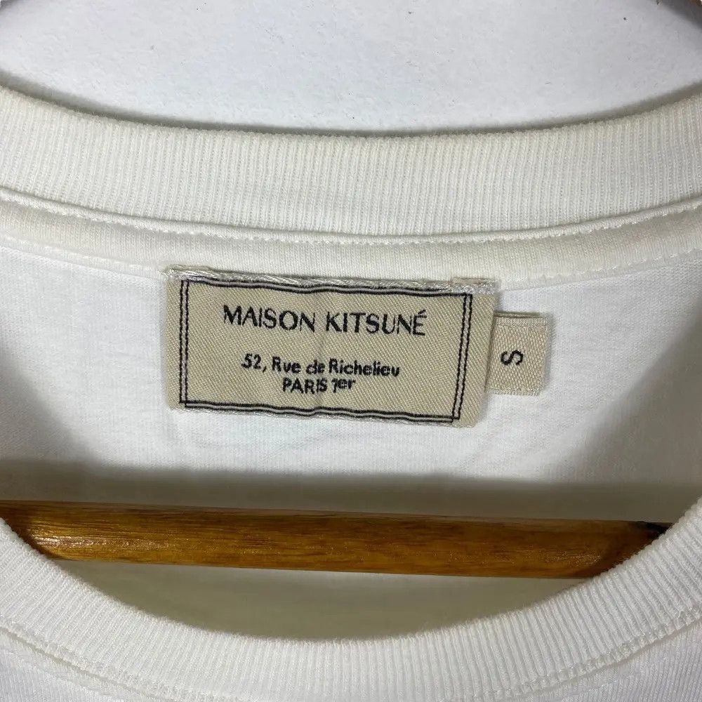 Maison Kitsune MAISON KITSUNE Basic Tee Shirt Small Size Made In Portugal Size US S / EU 44-46 / 1 - 6 Thumbnail