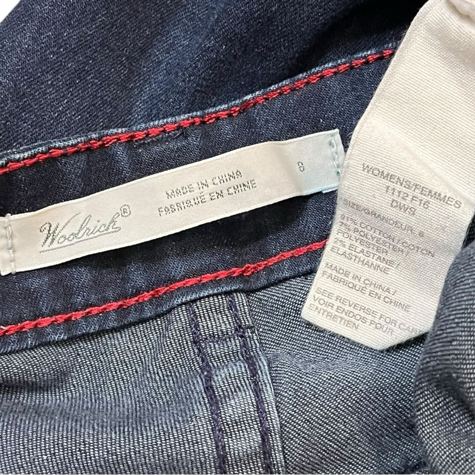 Other Woolrich slim fit straight leg dark wash jeans Size 30" / US 8 / IT 44 - 6 Thumbnail