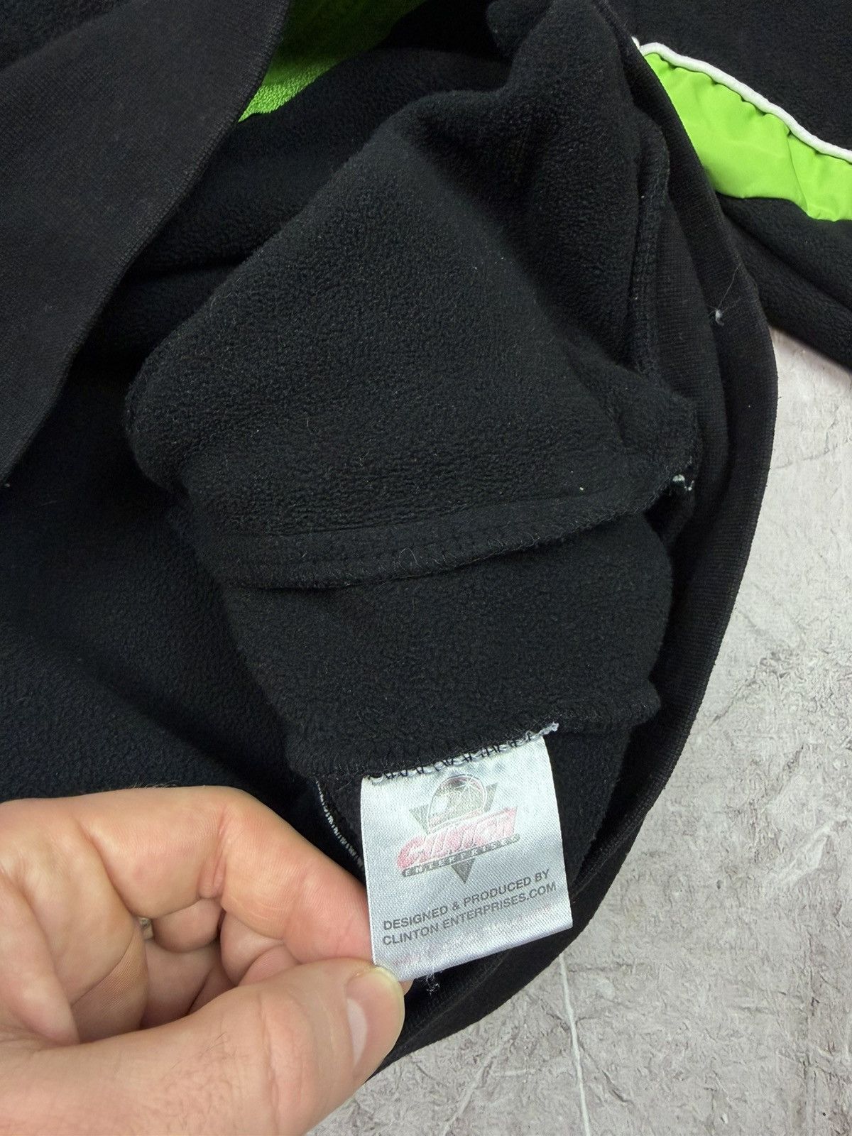 Vintage Vintage Kawasaki Fleece Racing Sherpa Jacket Y2K M Size US M / EU 48-50 / 2 - 8 Thumbnail