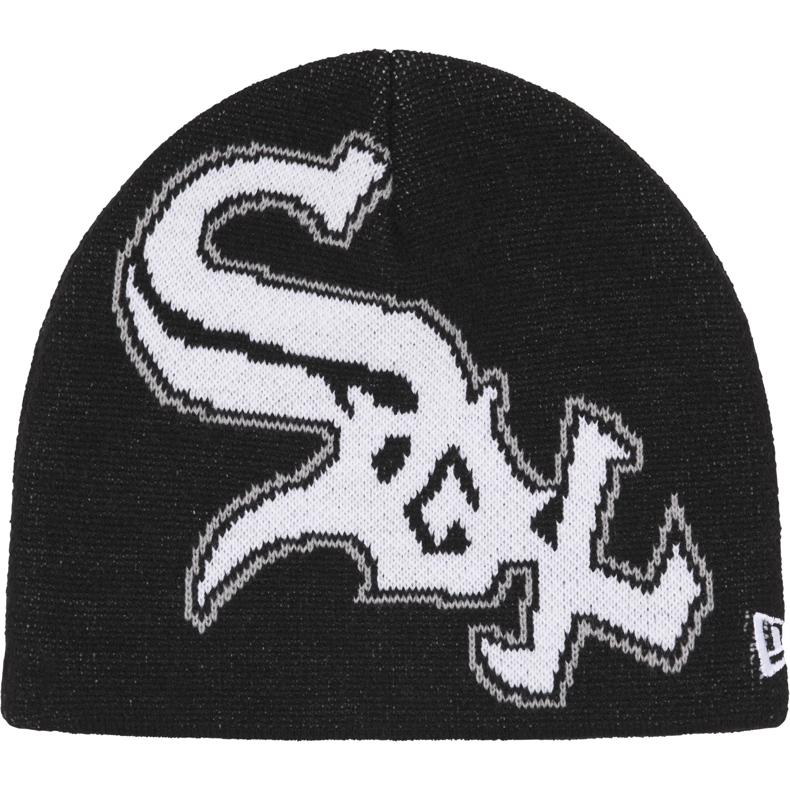 MLB × Supreme Supreme Chicago White Sox New Era Beanie Size ONE SIZE - 1 Thumbnail