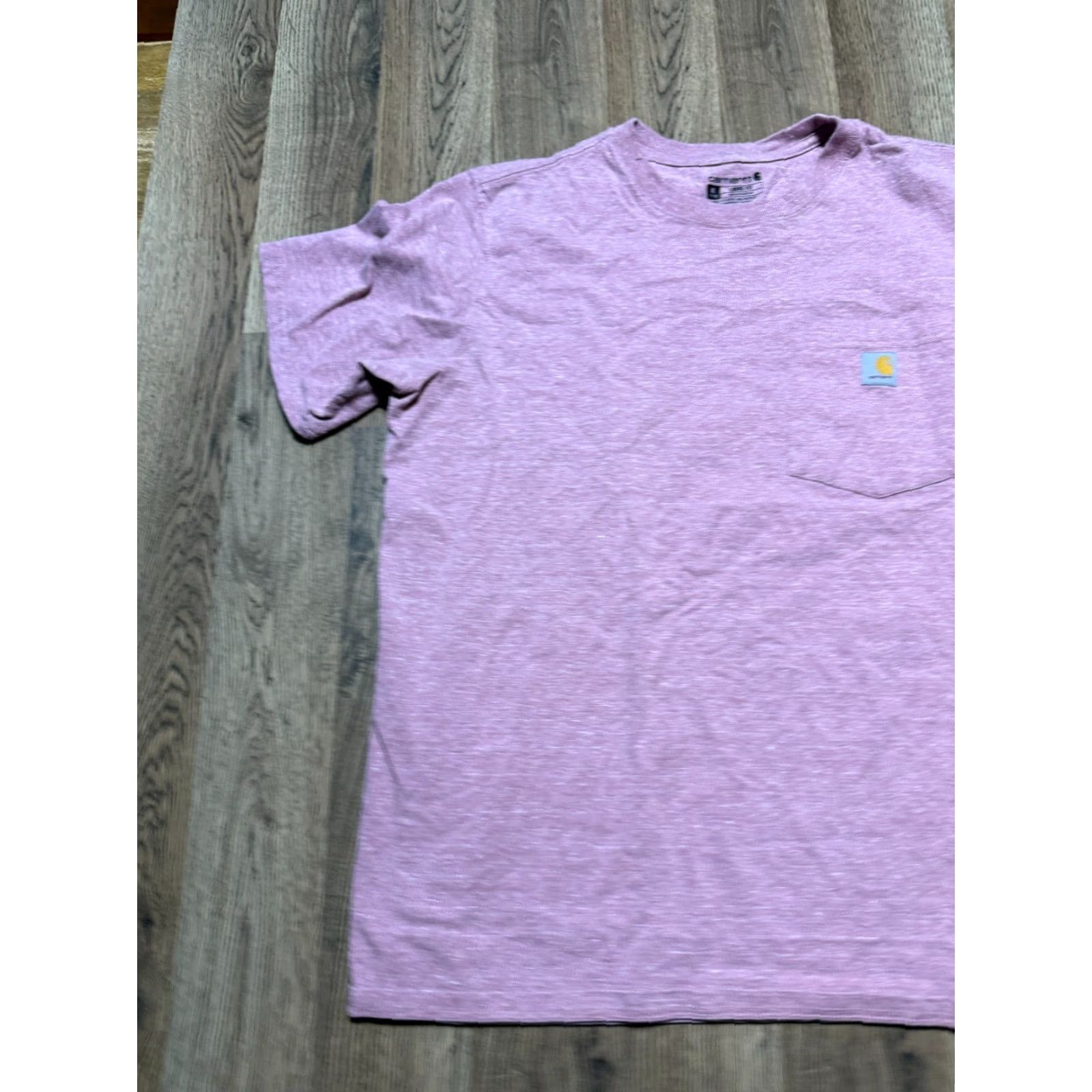 Carhartt VINTAGE Carhartt Shirts Men XL Pink Short Sleeve Crew Neck Loose Fit Casual Size US XL / EU 56 / 4 - 4 Thumbnail