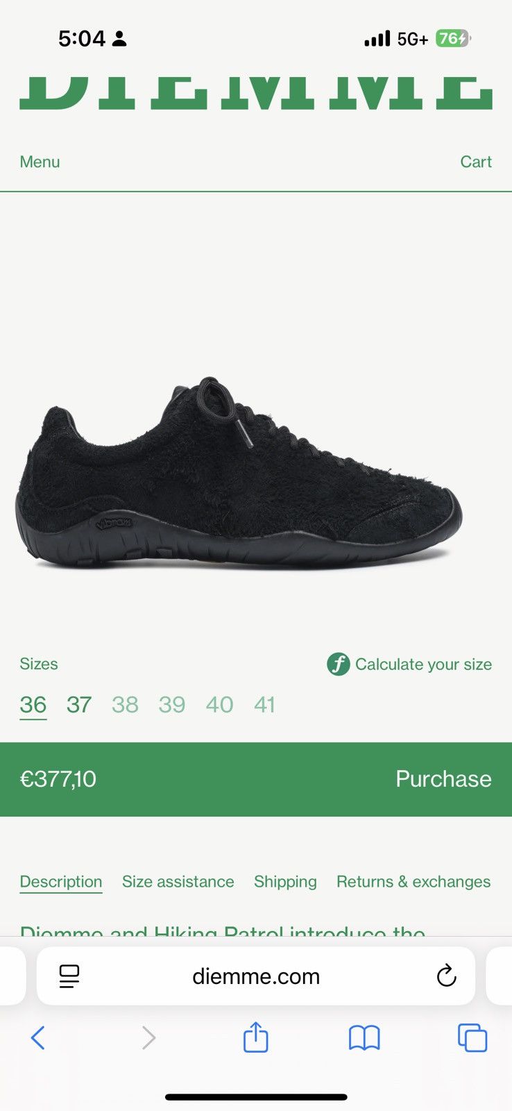 Diemme Diemme x Hiking patrol Size US 11 / EU 44 - 4 Thumbnail