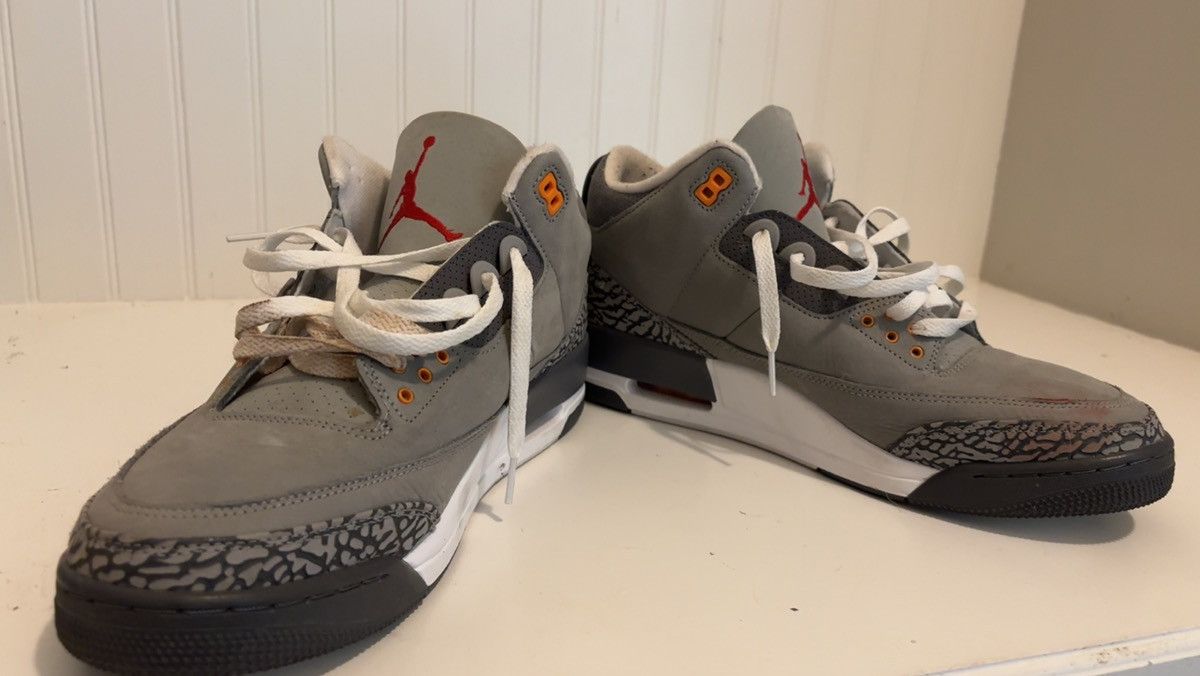 Jordan Brand Air Jordan 3 Cool Grey Size US 13 / EU 46 - 3 Thumbnail