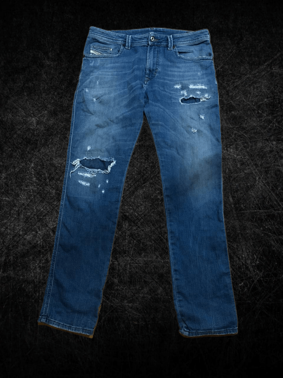 Diesel Diesel THAVAR Pants with Distressed Detailing jeans Size US 32 / EU 48 - 1 Thumbnail