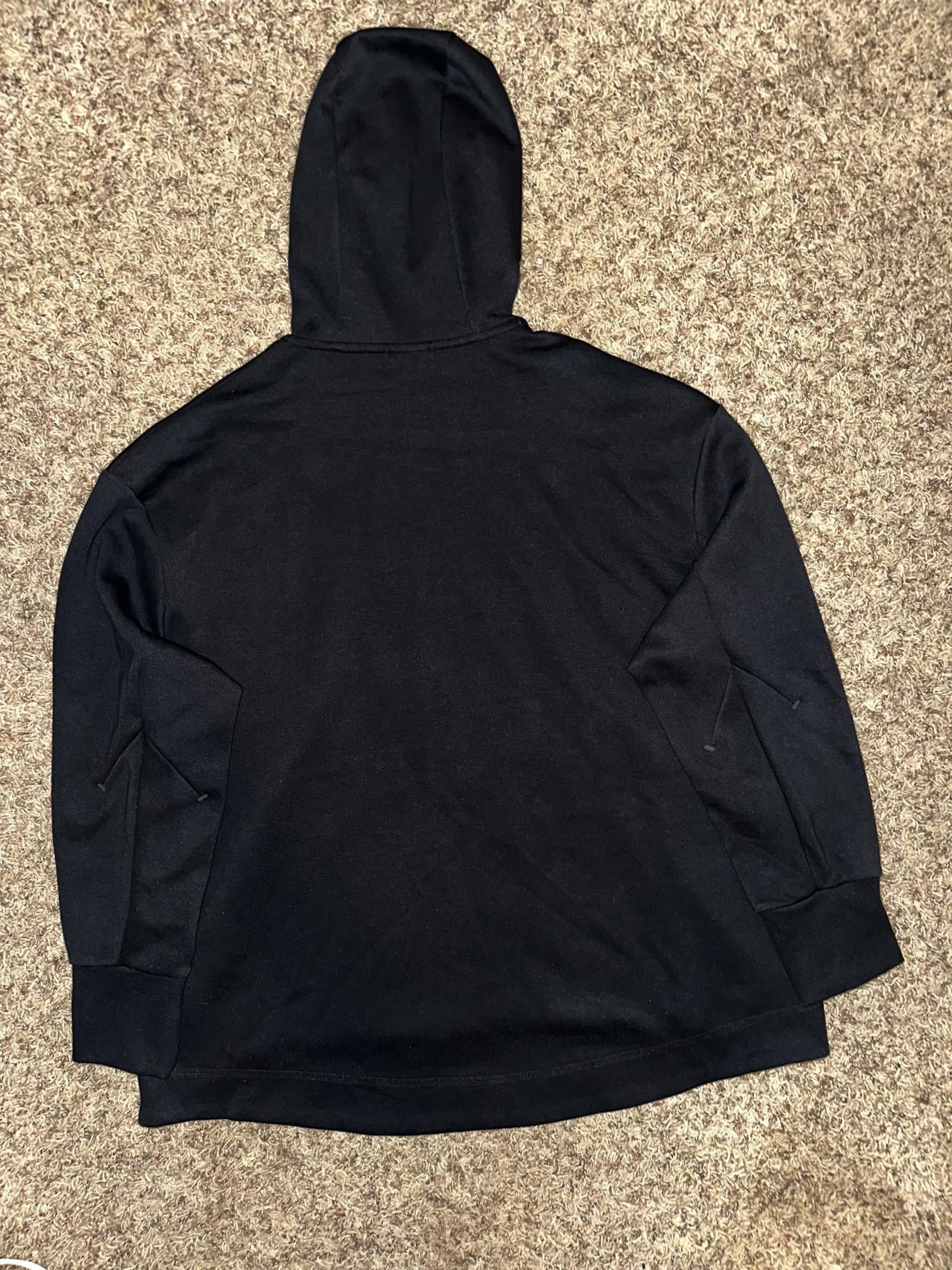 Nike Nike Women's Sportswear Tech Fleece Full-Zip Black Hoodie Size US XL / EU 56 / 4 - 8 Thumbnail