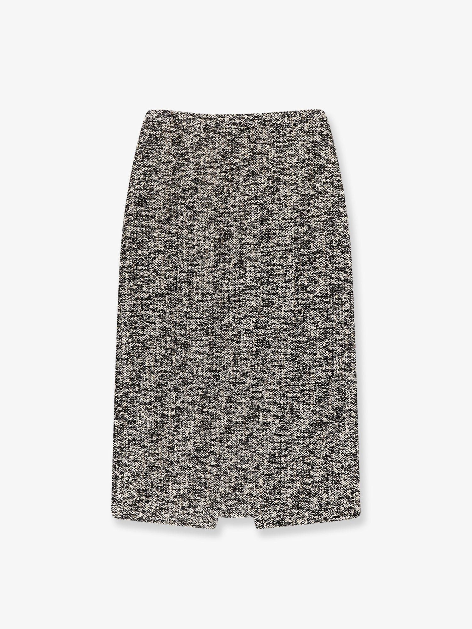 Gucci Midi Skirt In Laminated Boucle Fabric Size 28" / US 6 / IT 42 - 1 Thumbnail