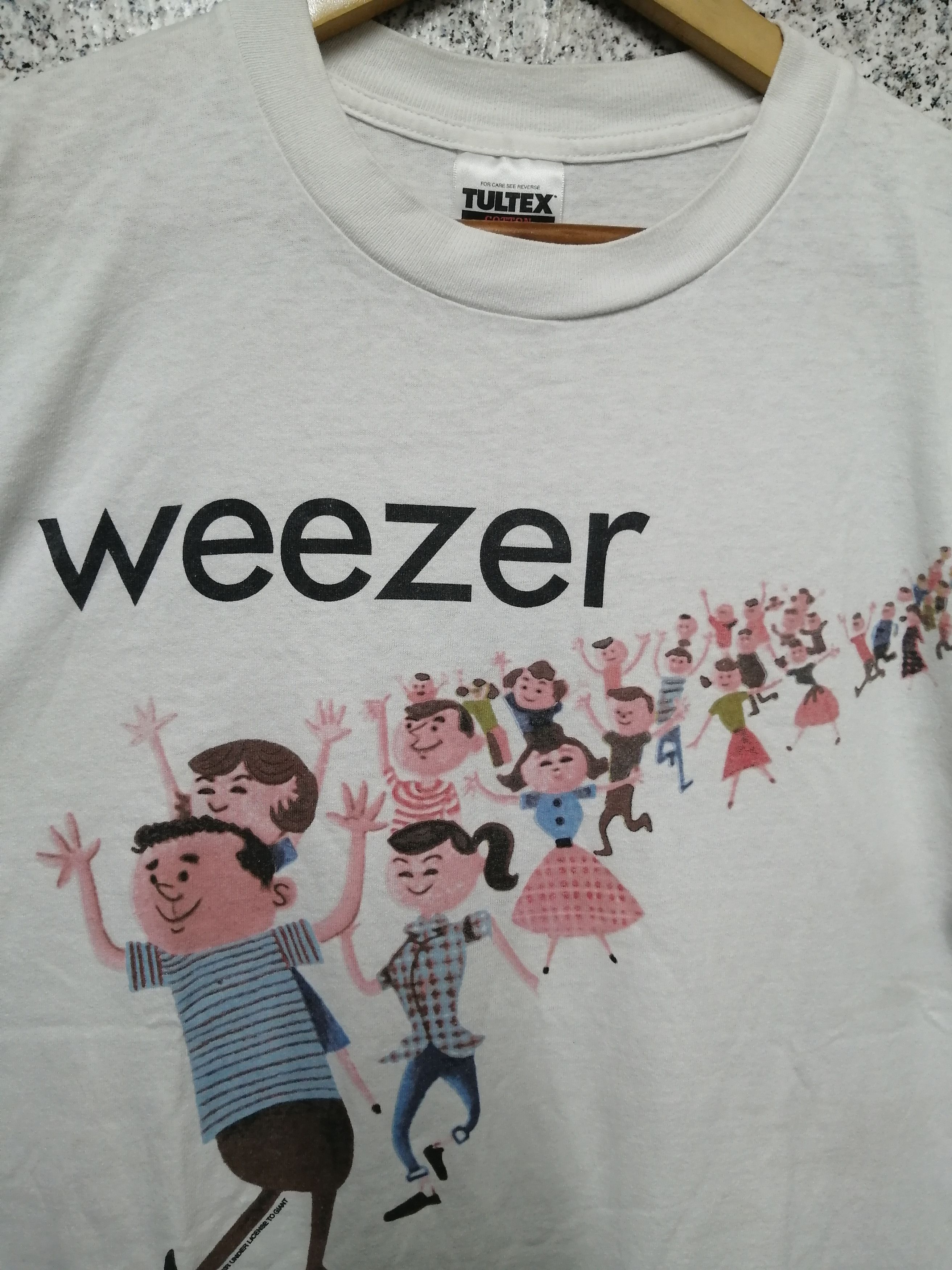 Band Tees × Giant × Vintage VINTAGE WEEZER VERY RARE Size US M / EU 48-50 / 2 - 3 Thumbnail