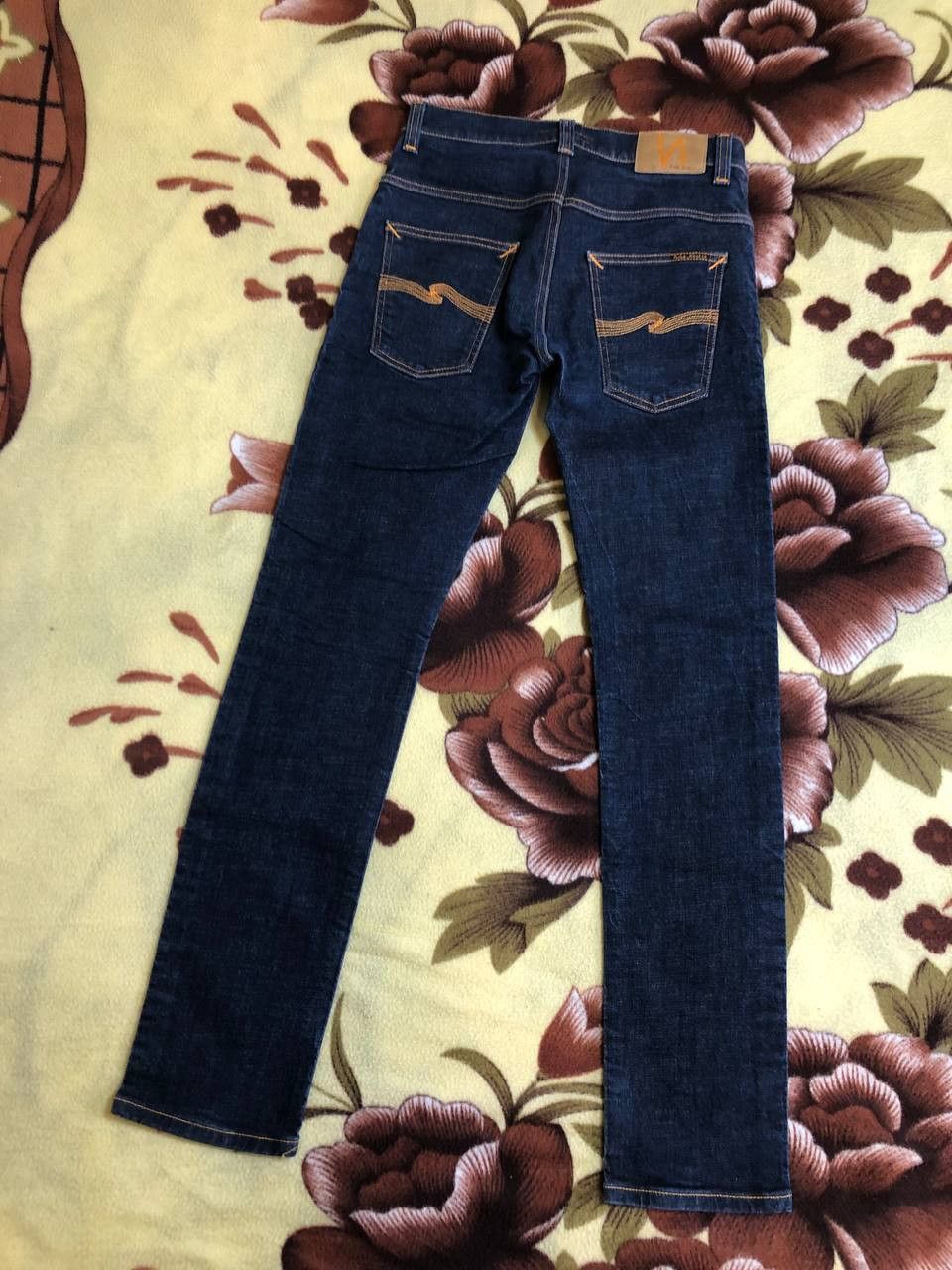 Nudie Jeans Nudie Jeans Men Lean Dean Dark Wash Denim jeans Size US 31 - 1 Thumbnail